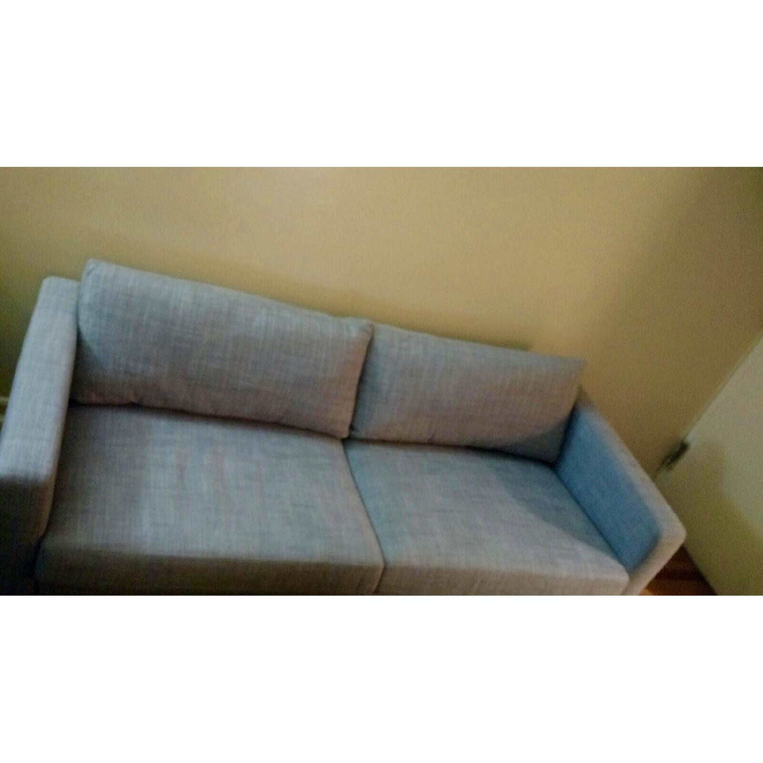 Ikea Karlstad Sofa in Grey Fabric - image-3