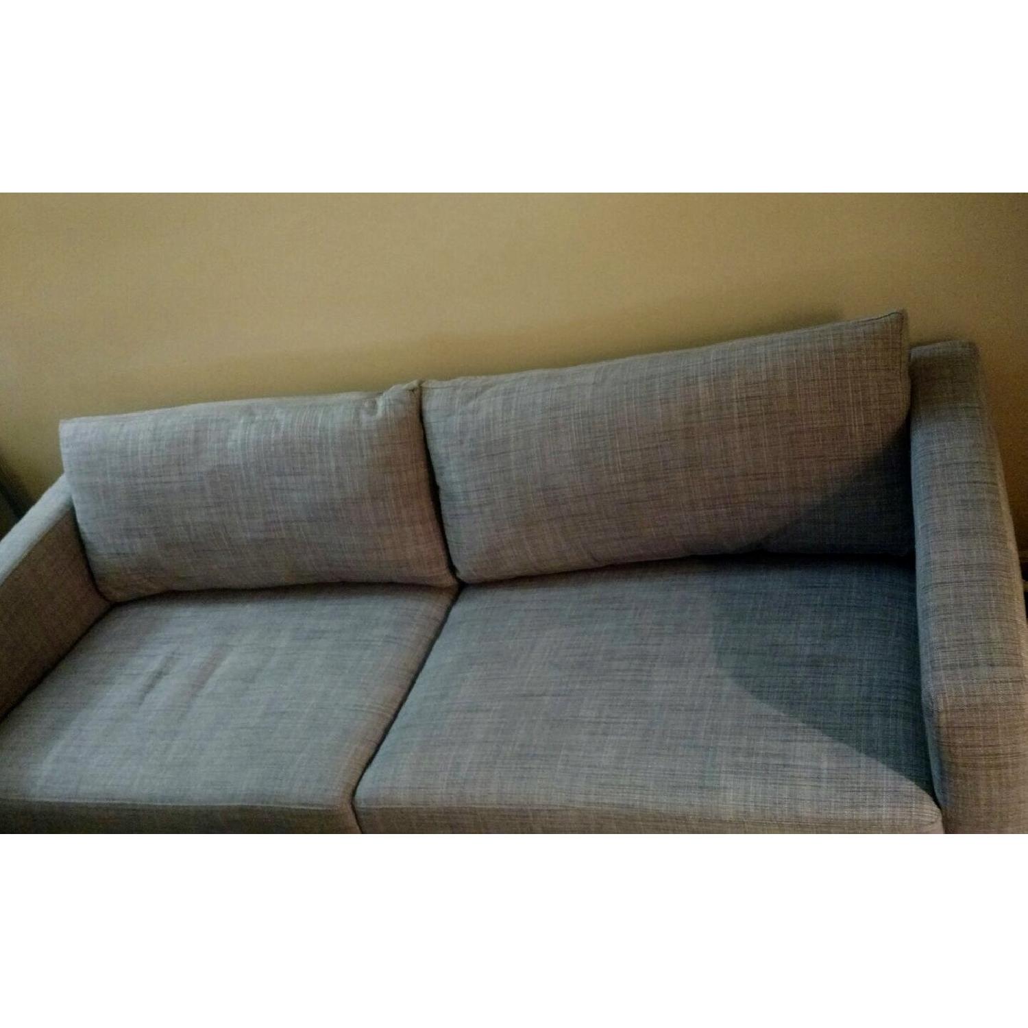 Ikea Karlstad Sofa in Grey Fabric - image-4