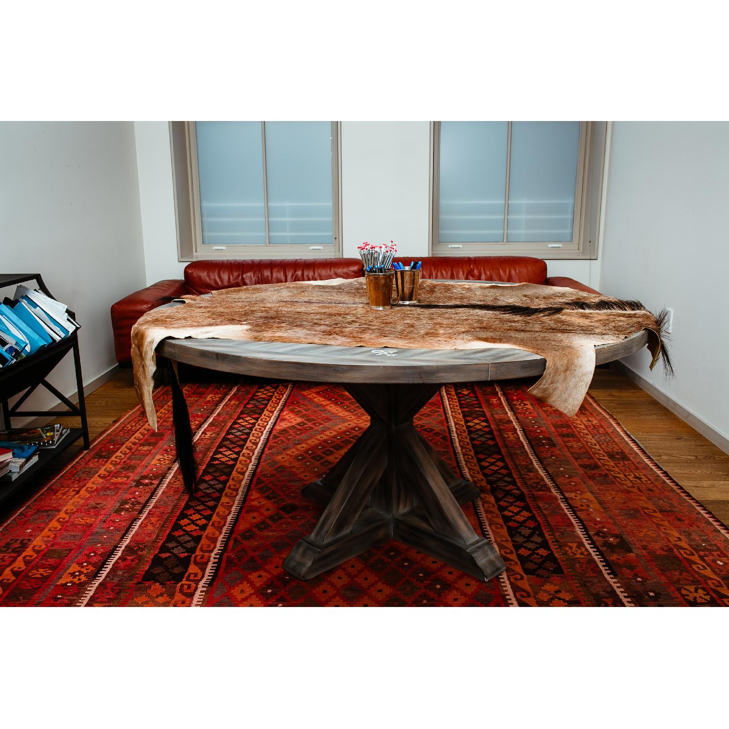 Round X-Base Table - image-2