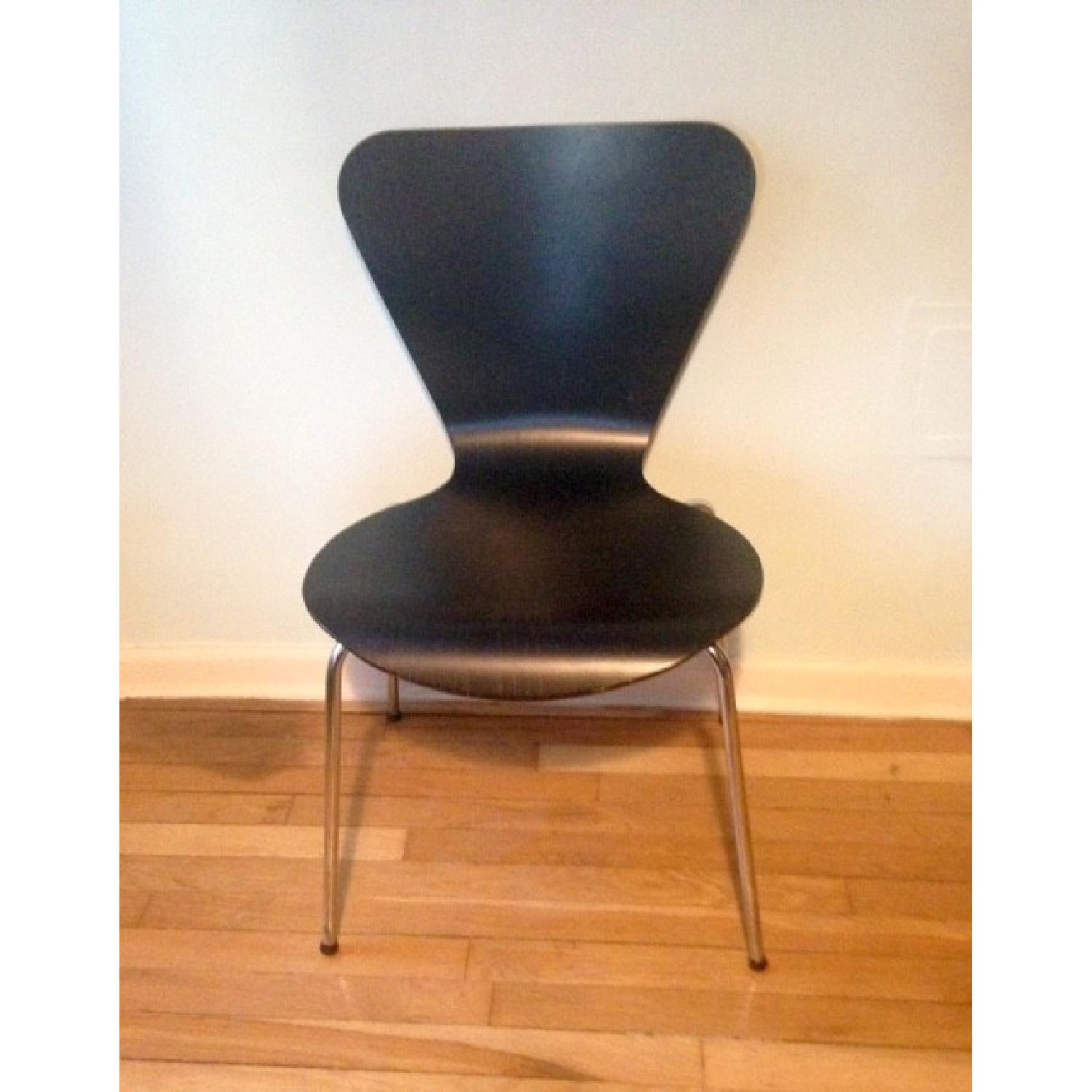 Arne Jacobsen-Inspired Stacking Chairs - AptDeco
