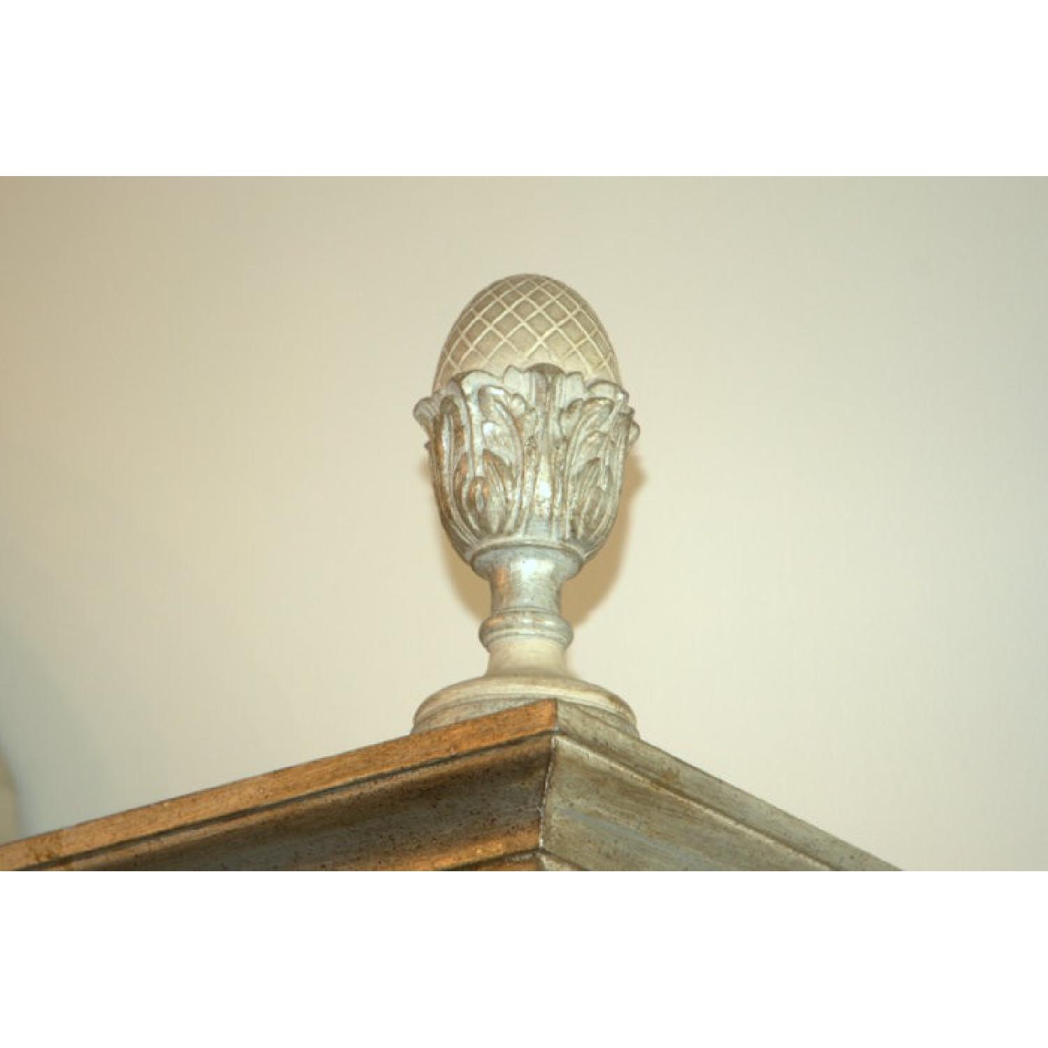 French Provincial Louis XV Style Lighted China Cabinet - image-24