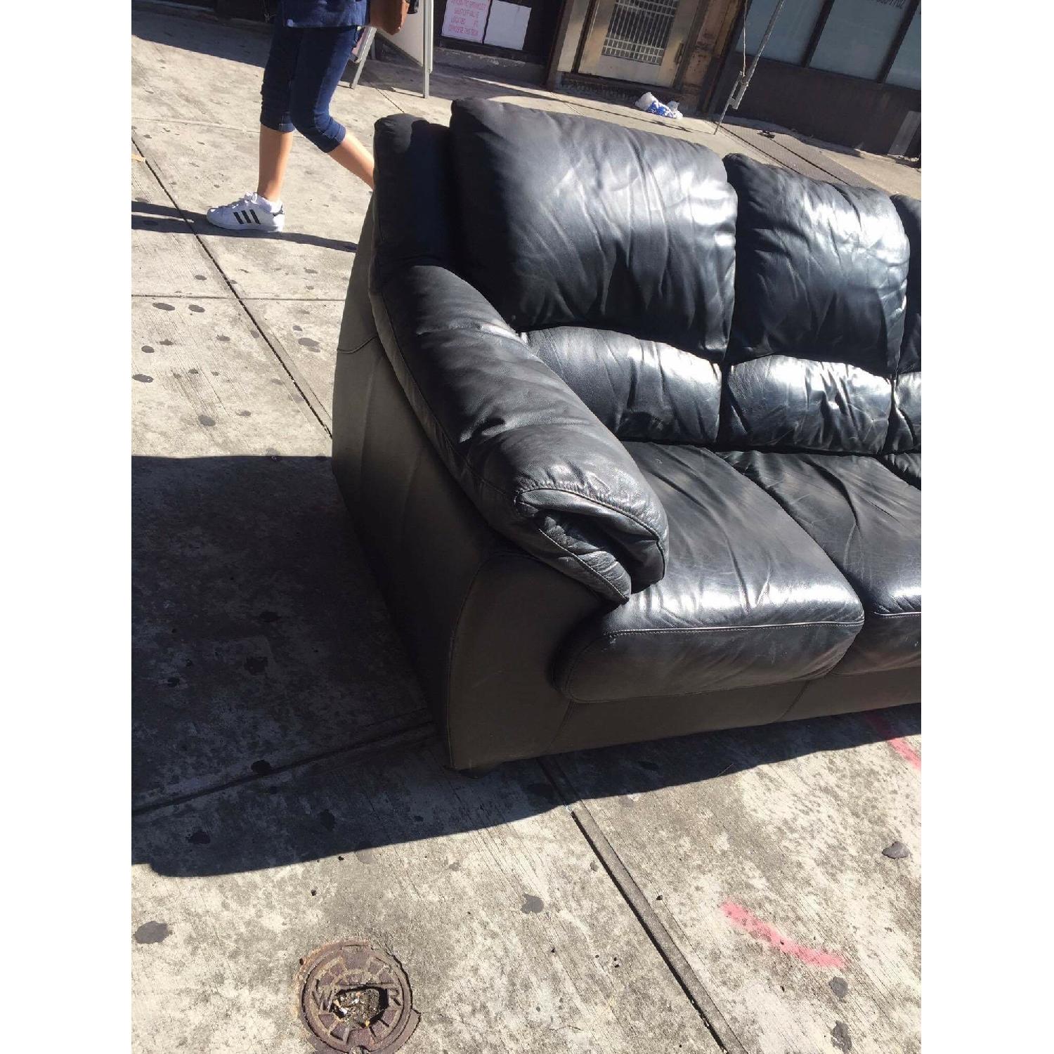 Simon Li Leather Sofa - image-5