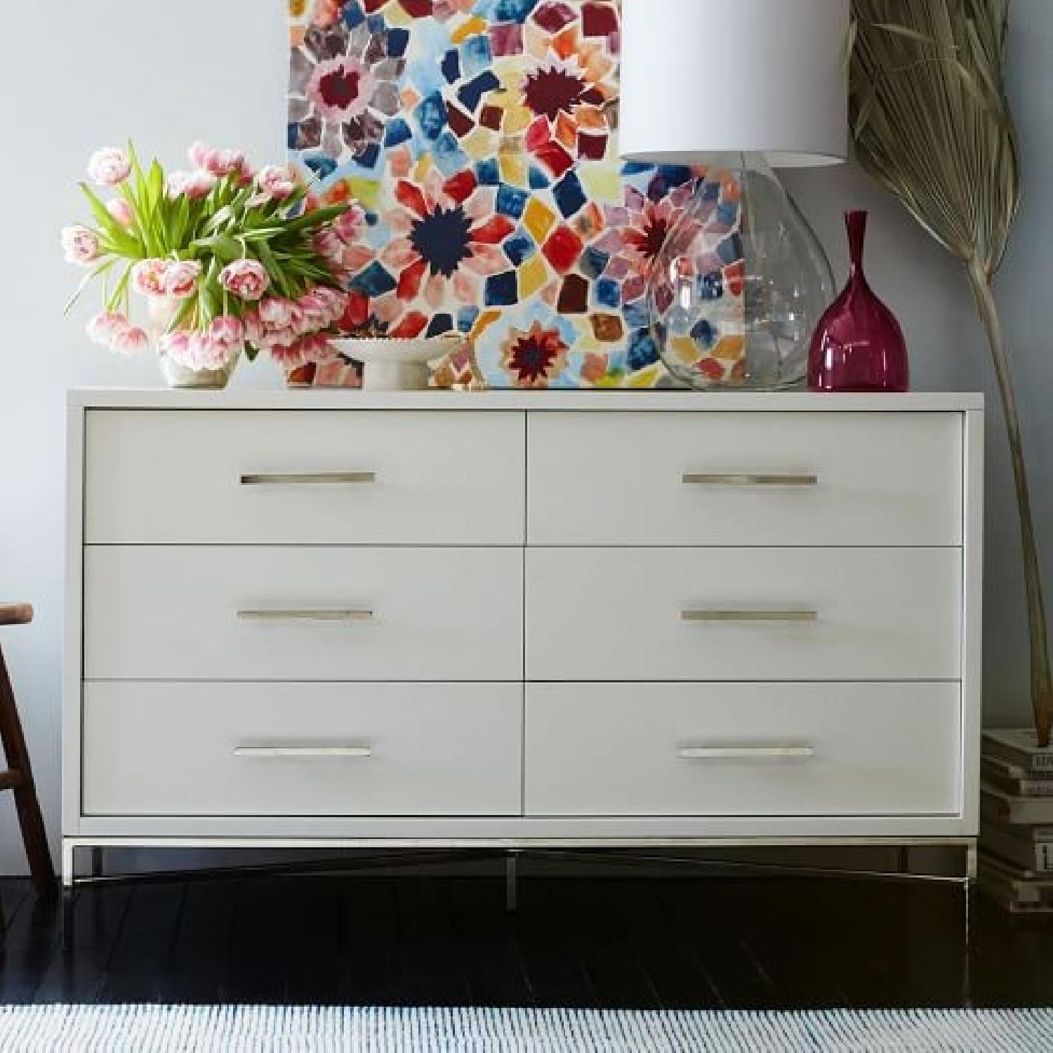 West Elm City Storage 6-Drawer Dresser in White - image-5