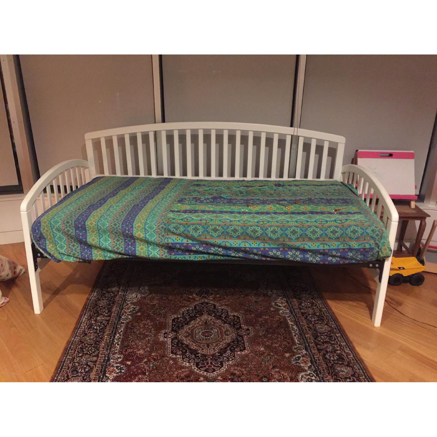 Hayneedle Hillsdale Carolina Daybed Frame in White - image-1