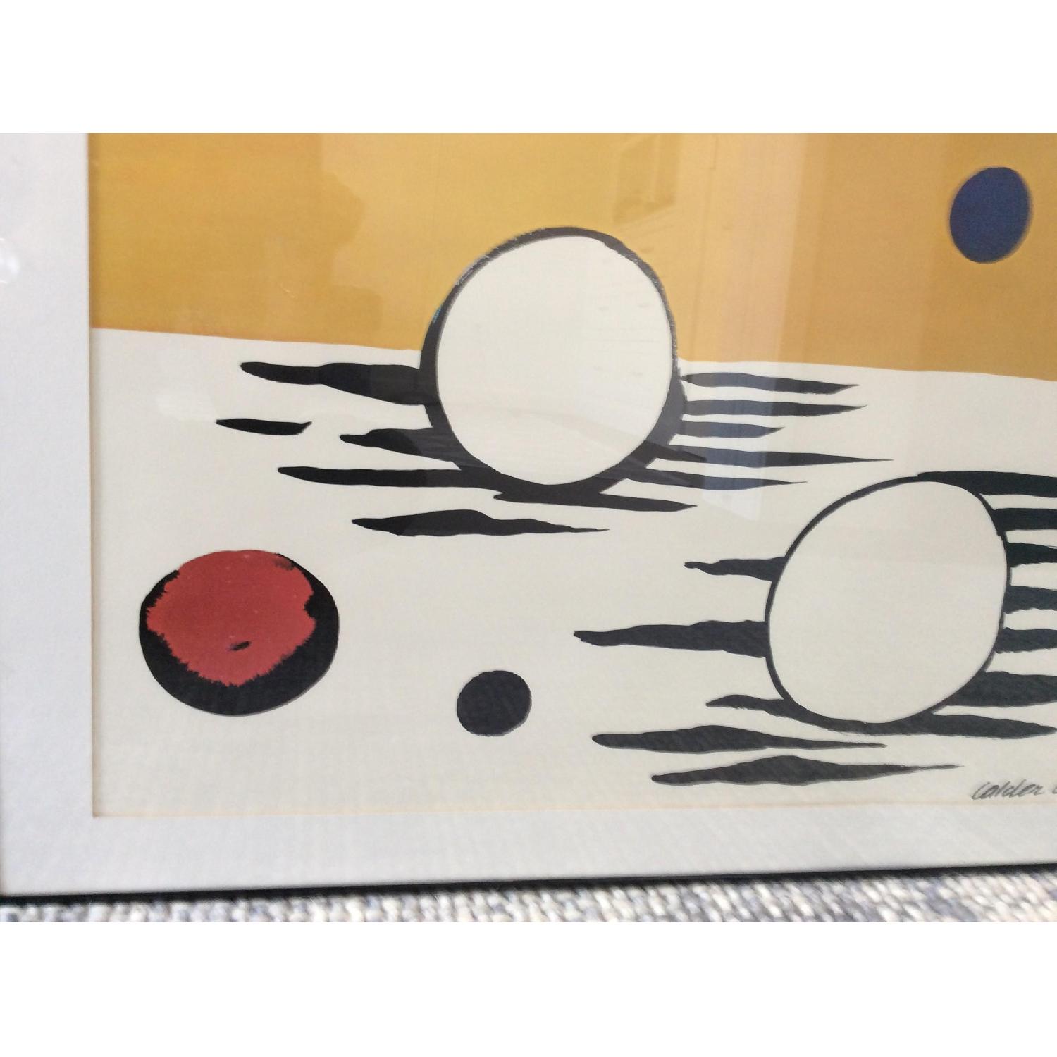 Vintage Framed Alexander Calder Print - image-1