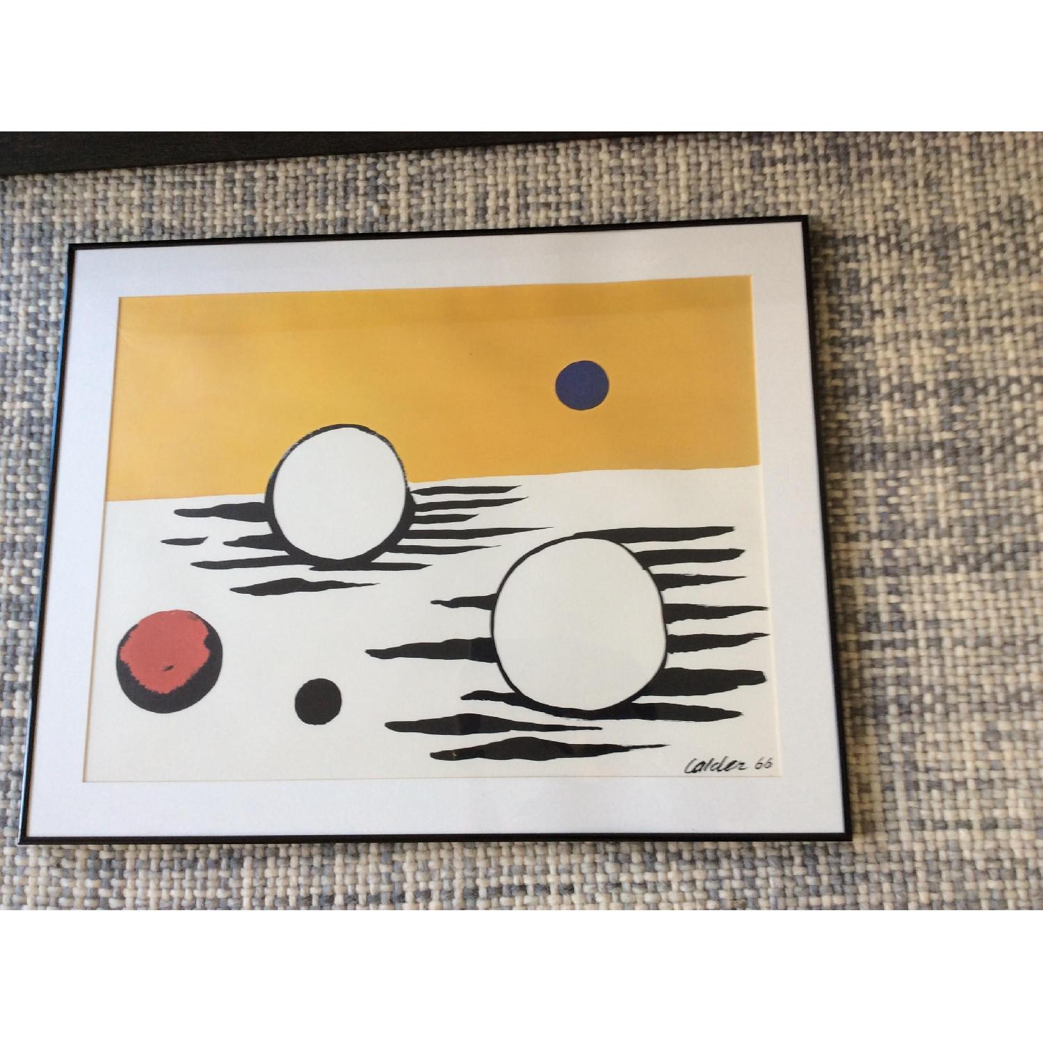 Vintage Framed Alexander Calder Print - image-4