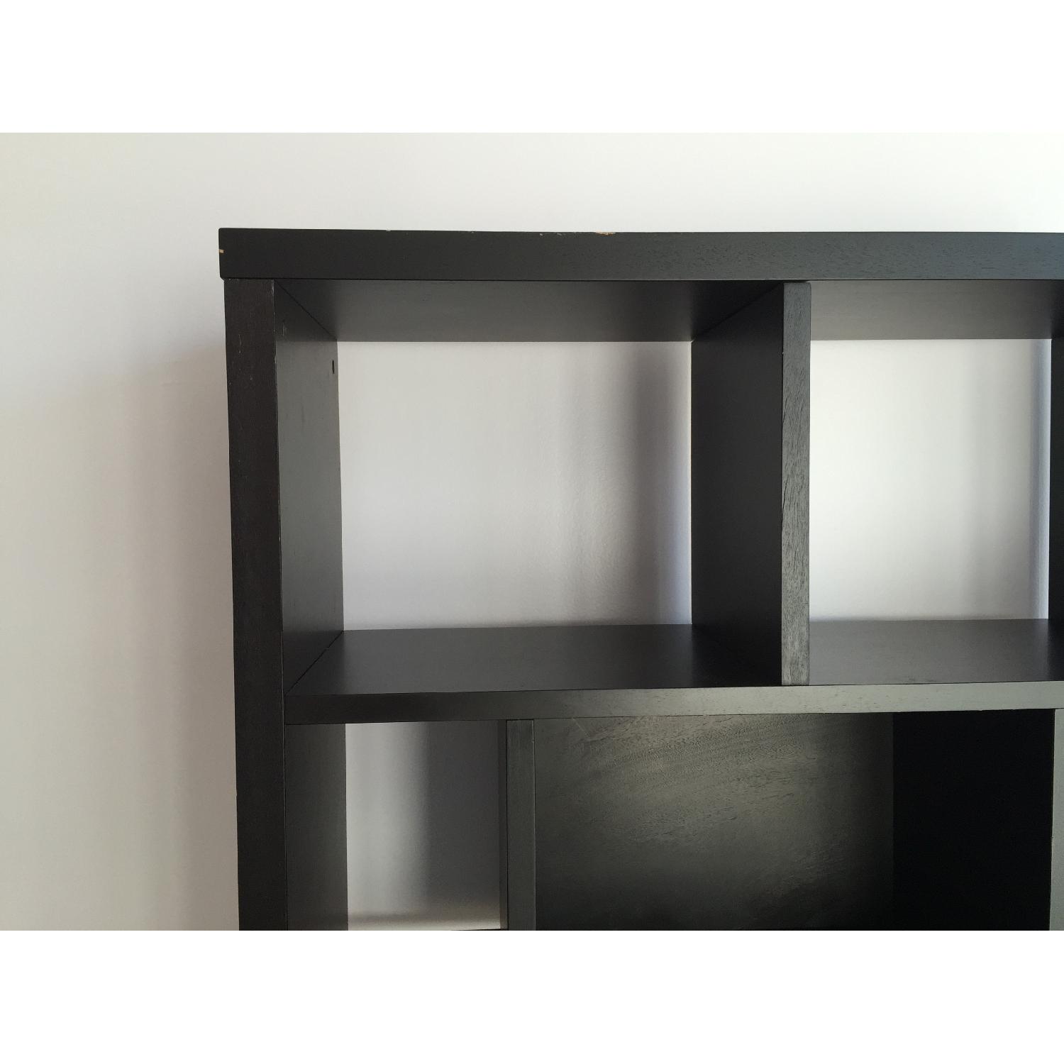 West Elm Rectangle Cutout Bookcase - image-2