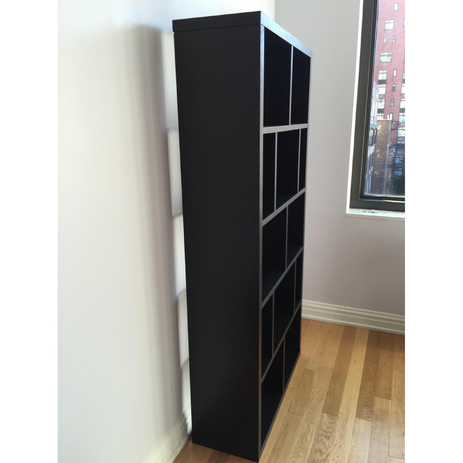 West Elm Rectangle Cutout Bookcase - image-3