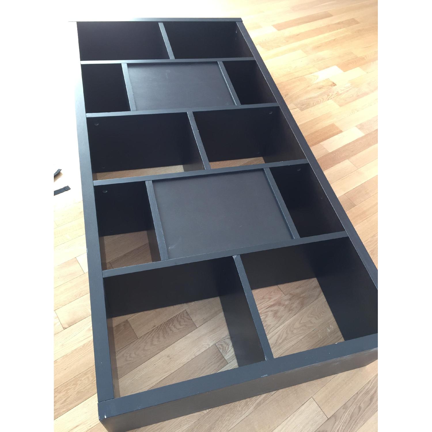 West Elm Rectangle Cutout Bookcase - image-5