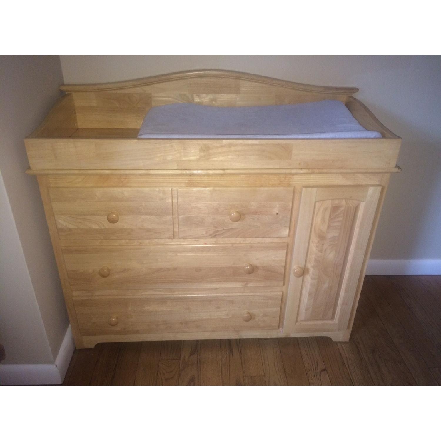 Windsor Light Oak Changing Table - image-2