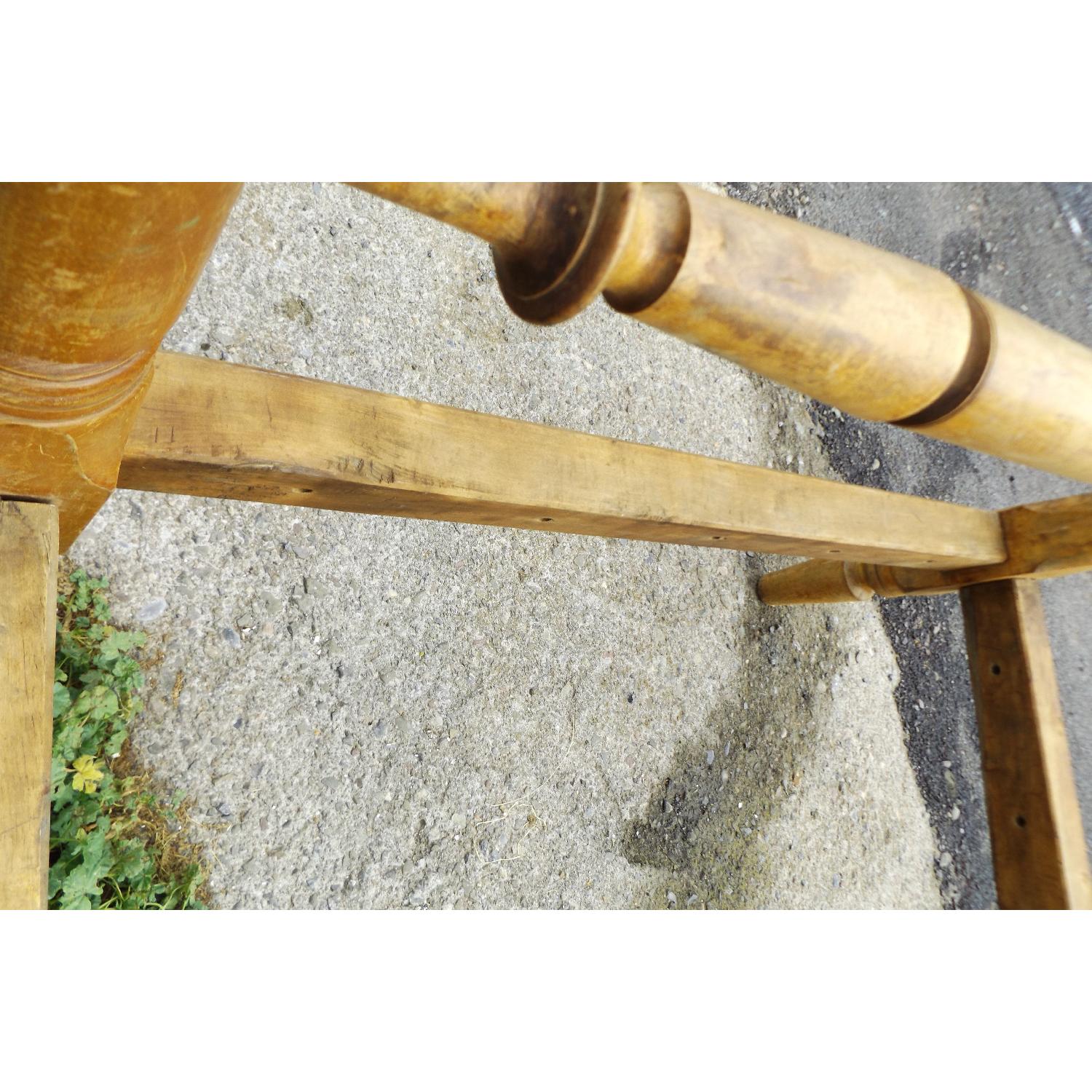 Pre-Civil War Twin Size Rope Bed Frame - image-8