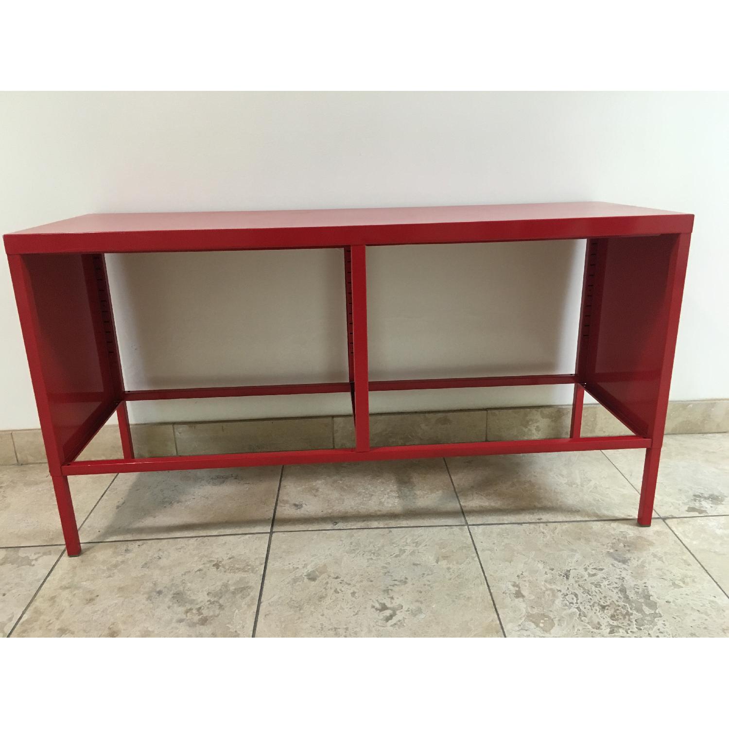 ikea Red Table - image-1