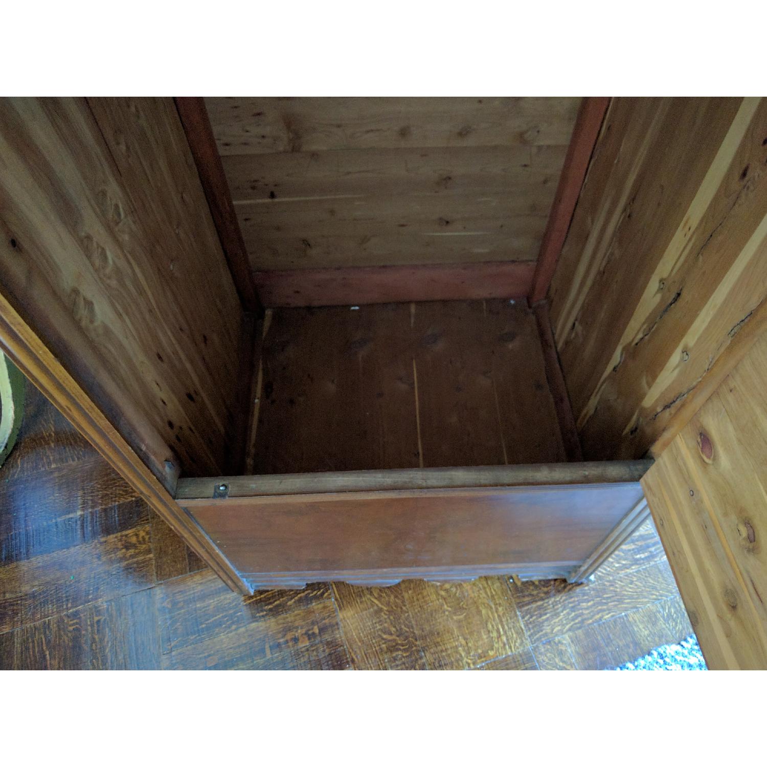 Mid-Century Modern Solid Wood Armoire - image-5