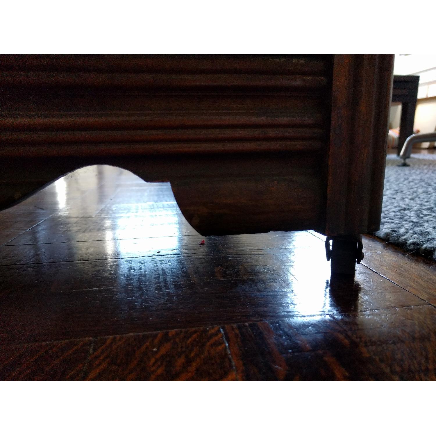 Mid-Century Modern Solid Wood Armoire - image-7