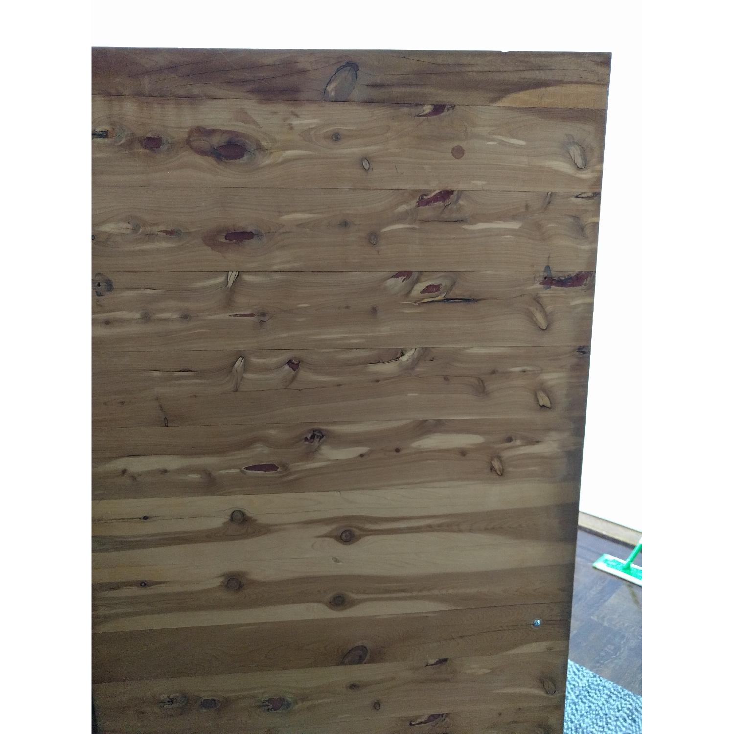 Mid-Century Modern Solid Wood Armoire - image-10