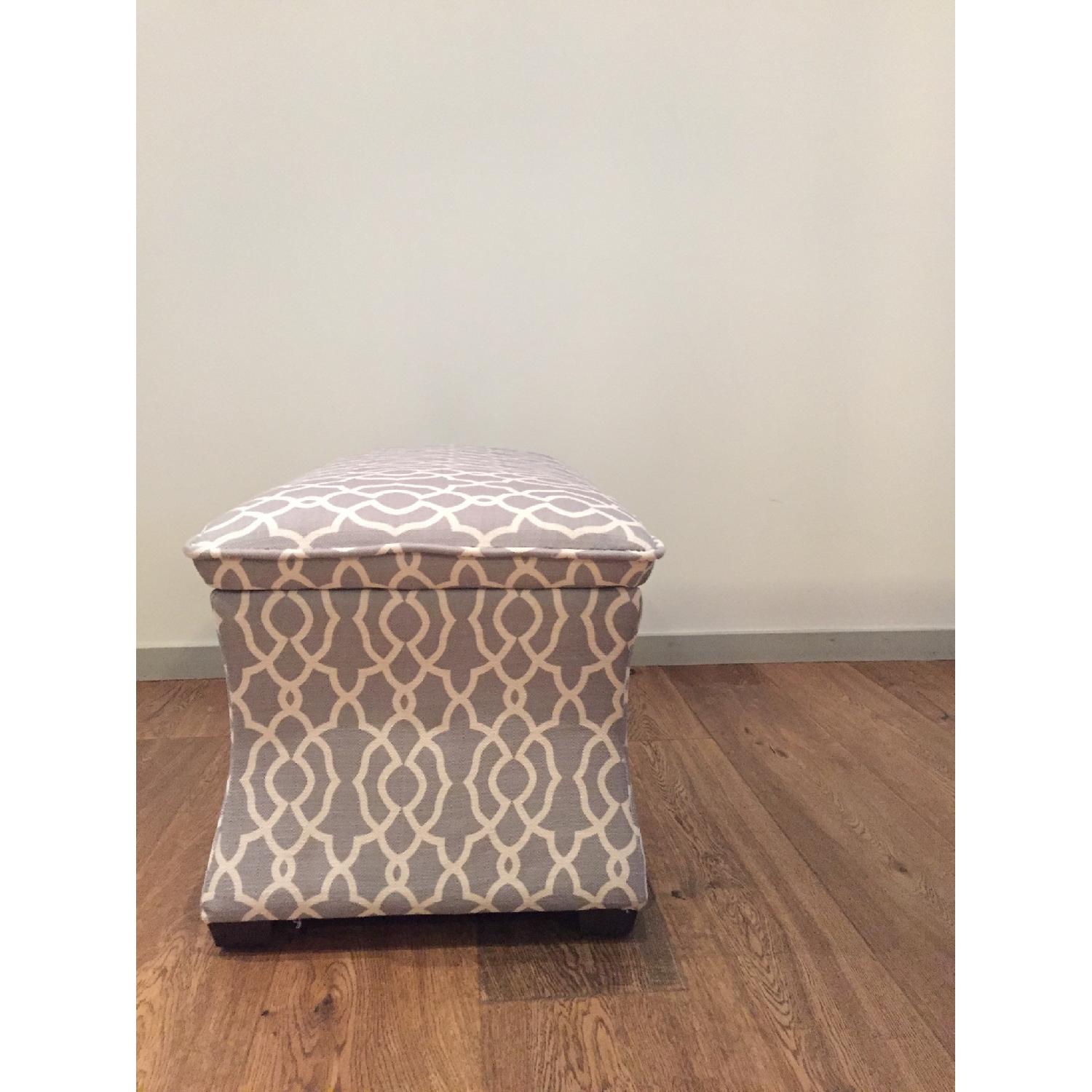 Upholstered Chest in Custom Fabric - image-2