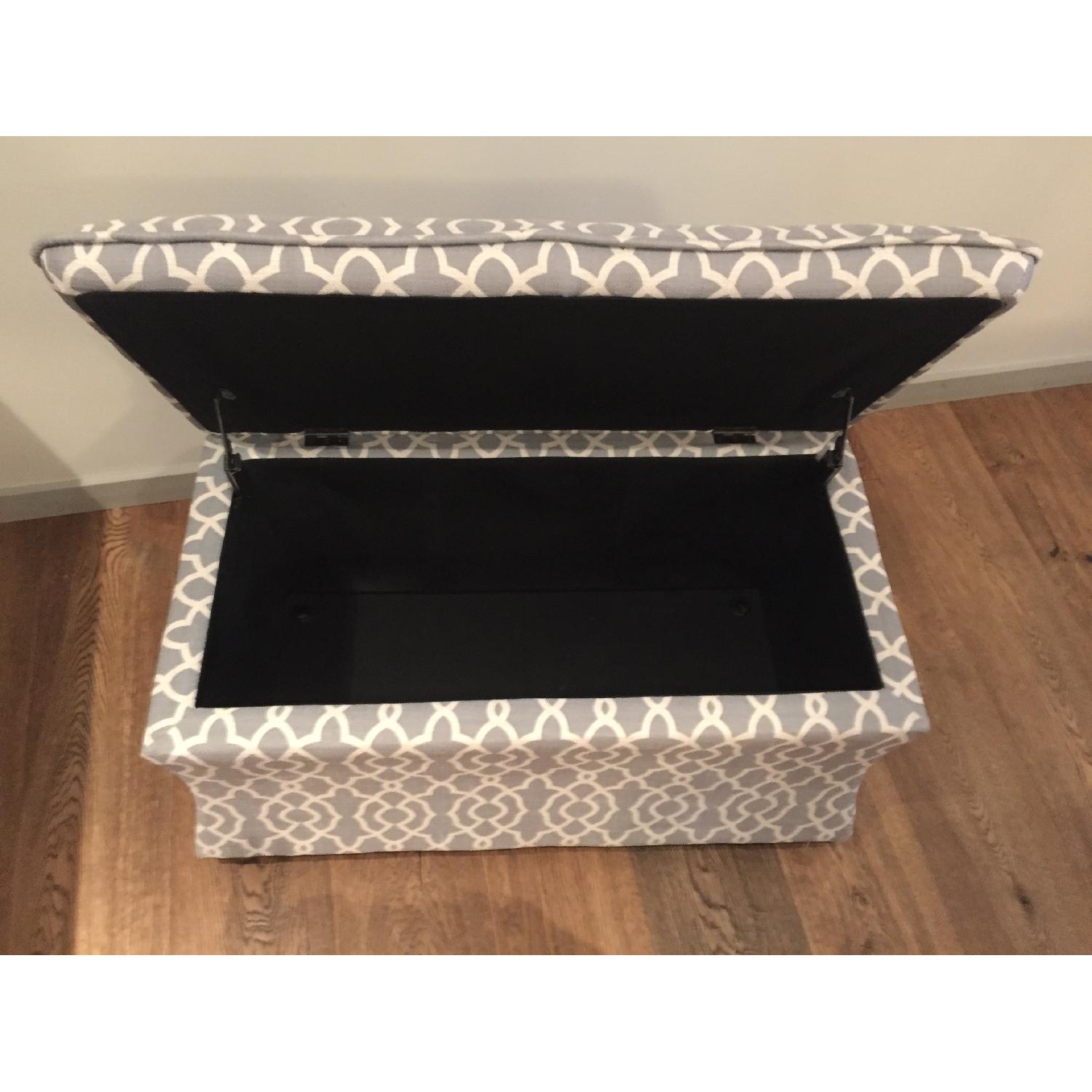 Upholstered Chest in Custom Fabric - image-3