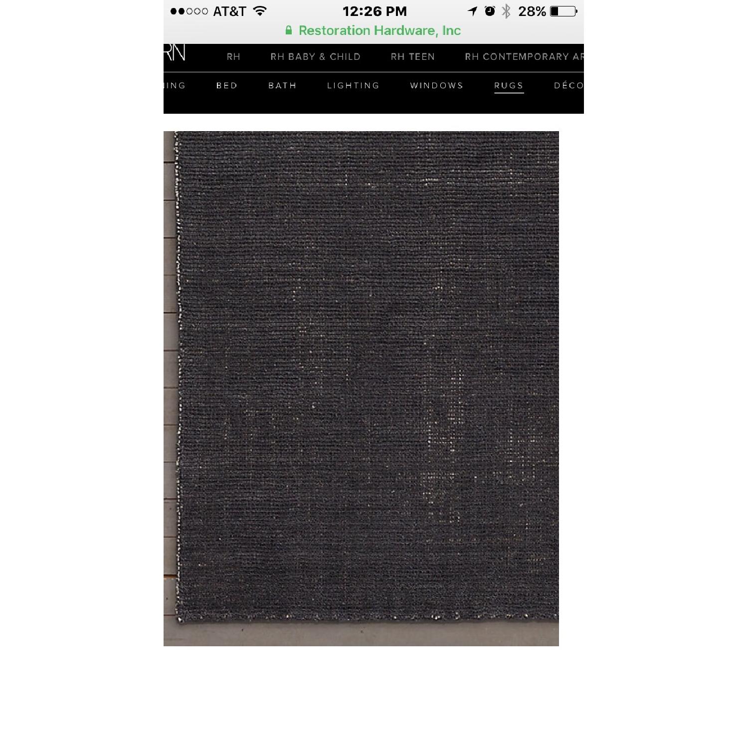 Restoration Hardware Wool Rug - image-1