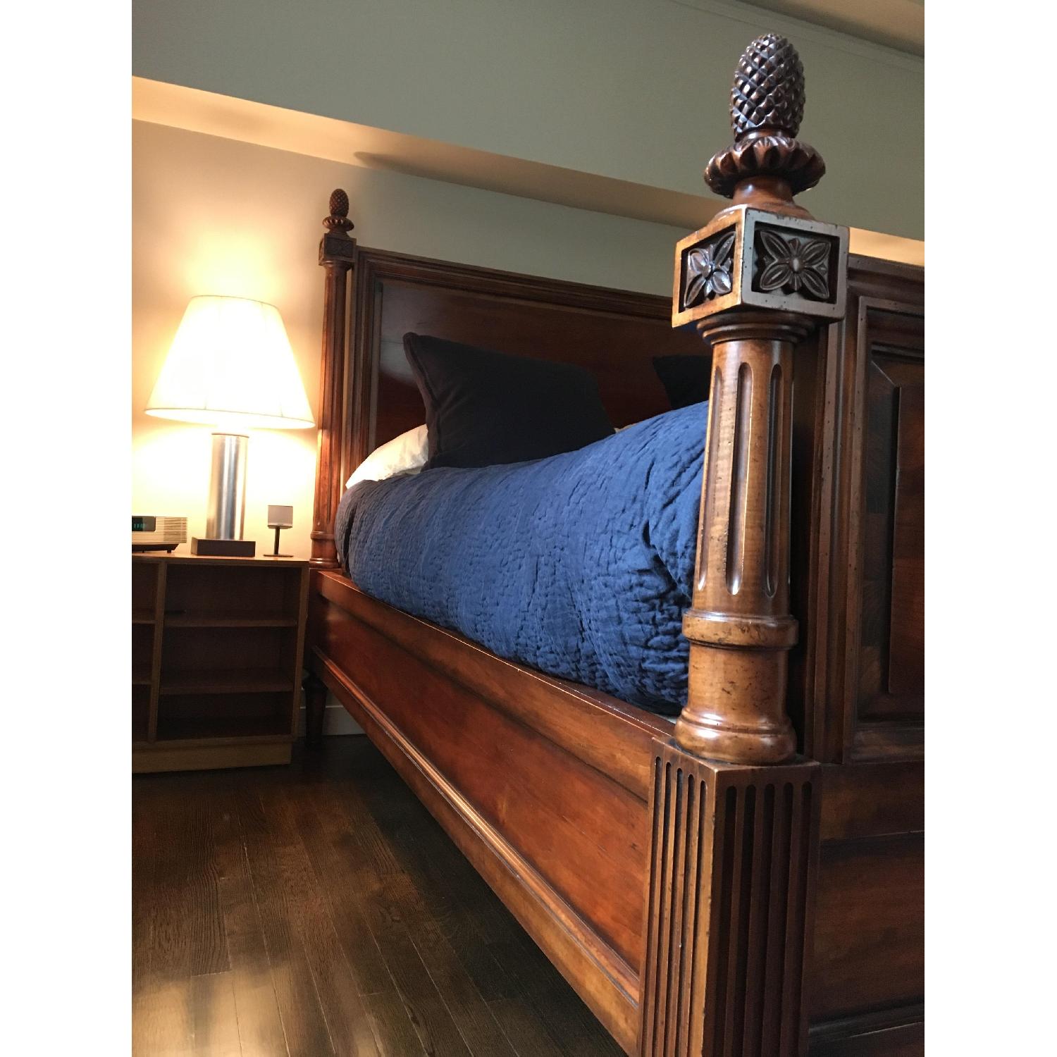 Ralph Lauren Queen Mahogany Bed Frame - image-3