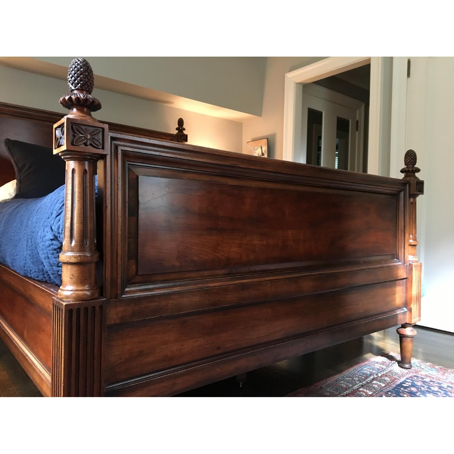 Ralph Lauren Queen Mahogany Bed Frame - image-4