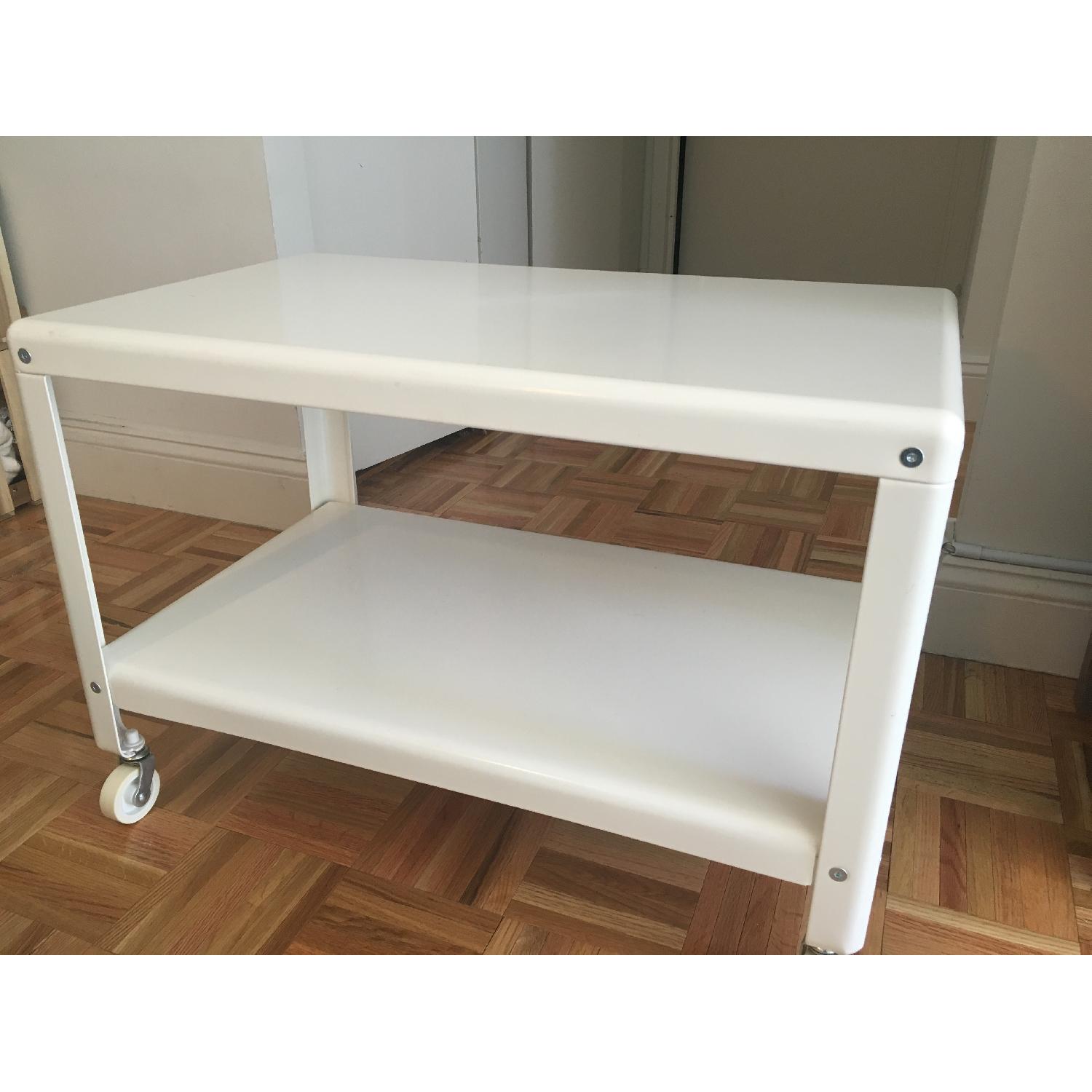 Ikea Modern Rolling Coffee Table - image-1