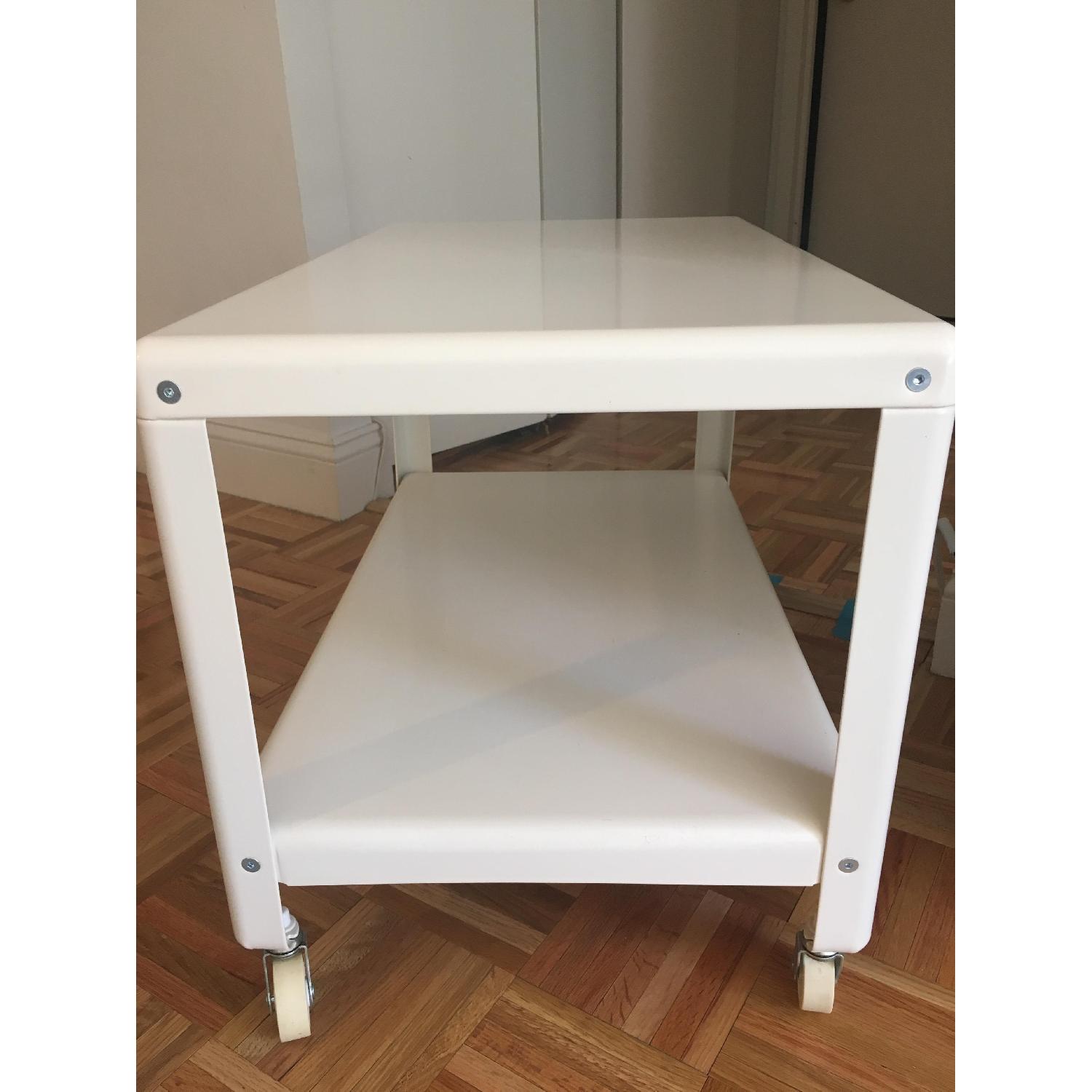 Ikea Modern Rolling Coffee Table - image-2