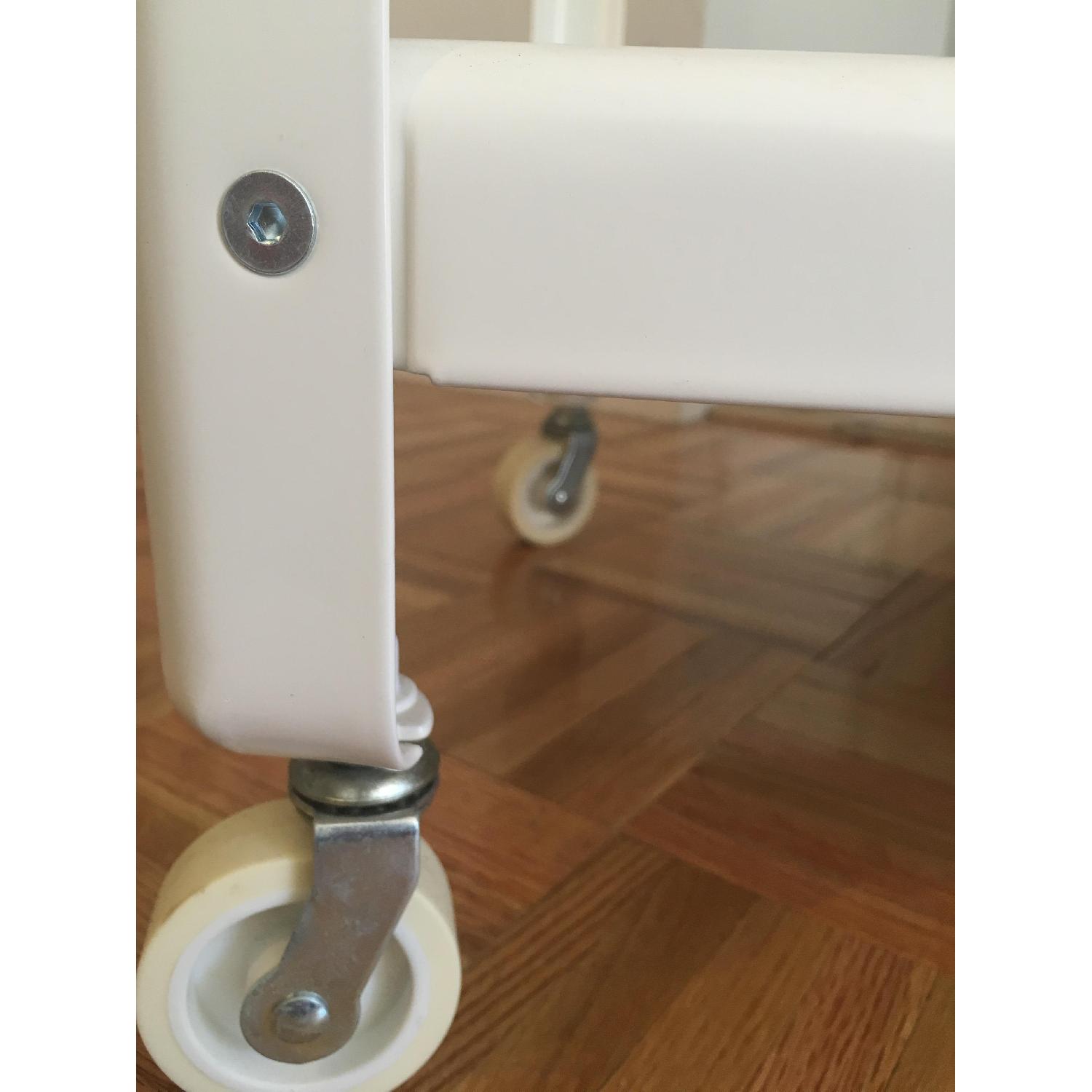 Ikea Modern Rolling Coffee Table - image-5