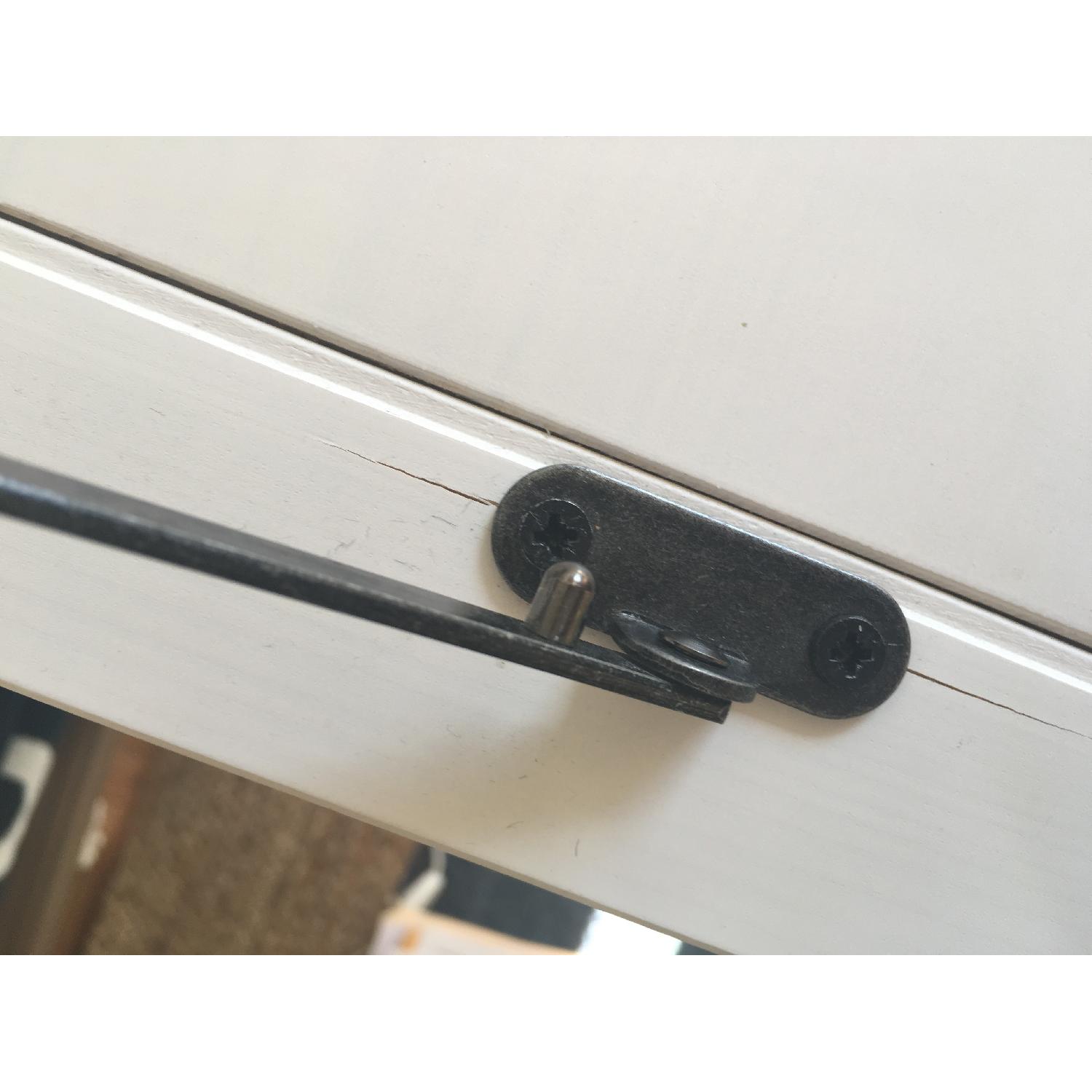 Ikea Hemnes White Secretary Desk - image-5