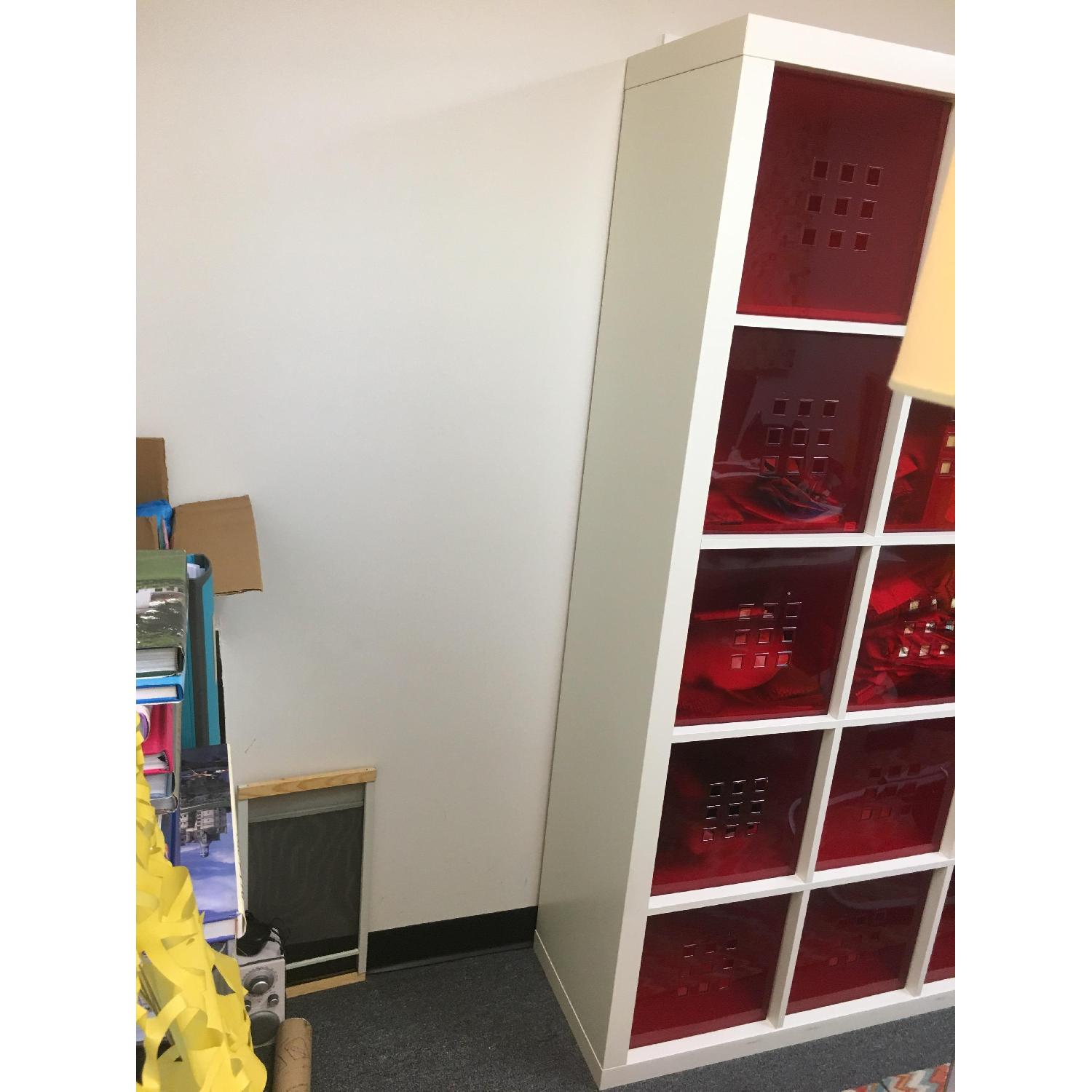 Ikea Kallax Shelf Unit w/ Bins AptDeco