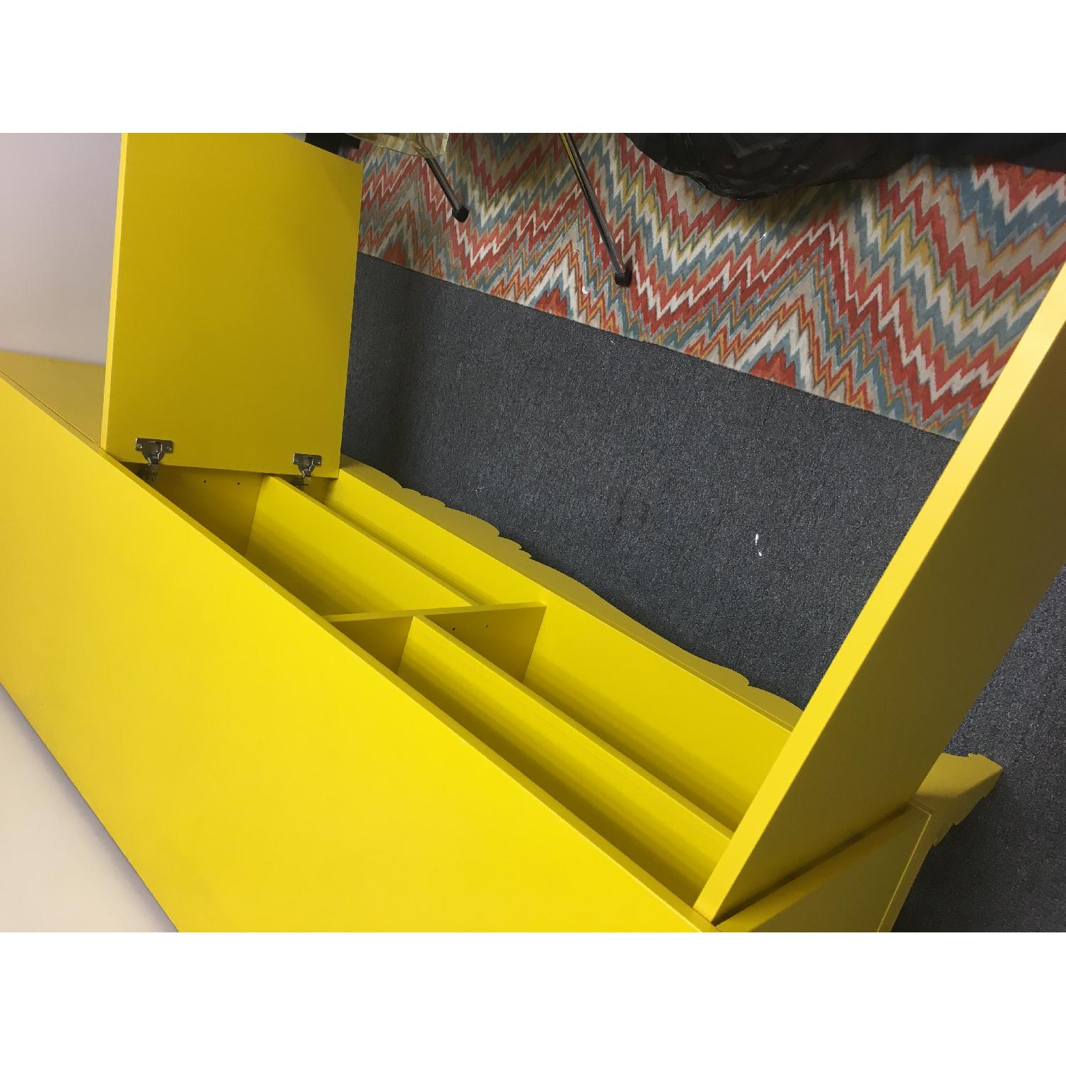 Ikea Yellow Storage Sideboard AptDeco