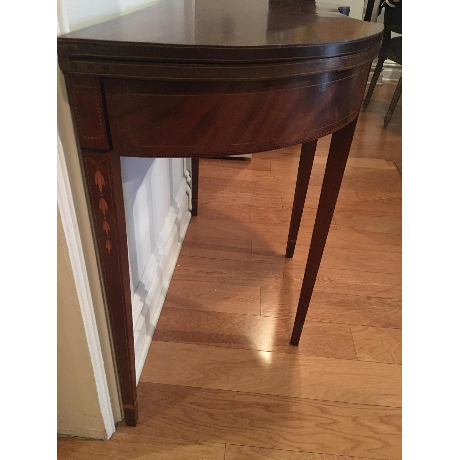 Colonial Convertible Foldable Game Table - image-1