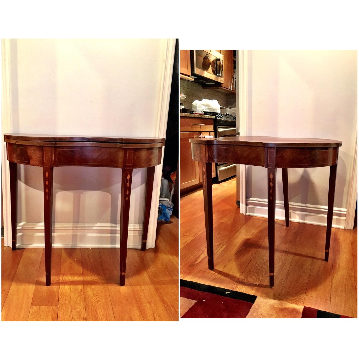 Colonial Convertible Foldable Game Table - image-7