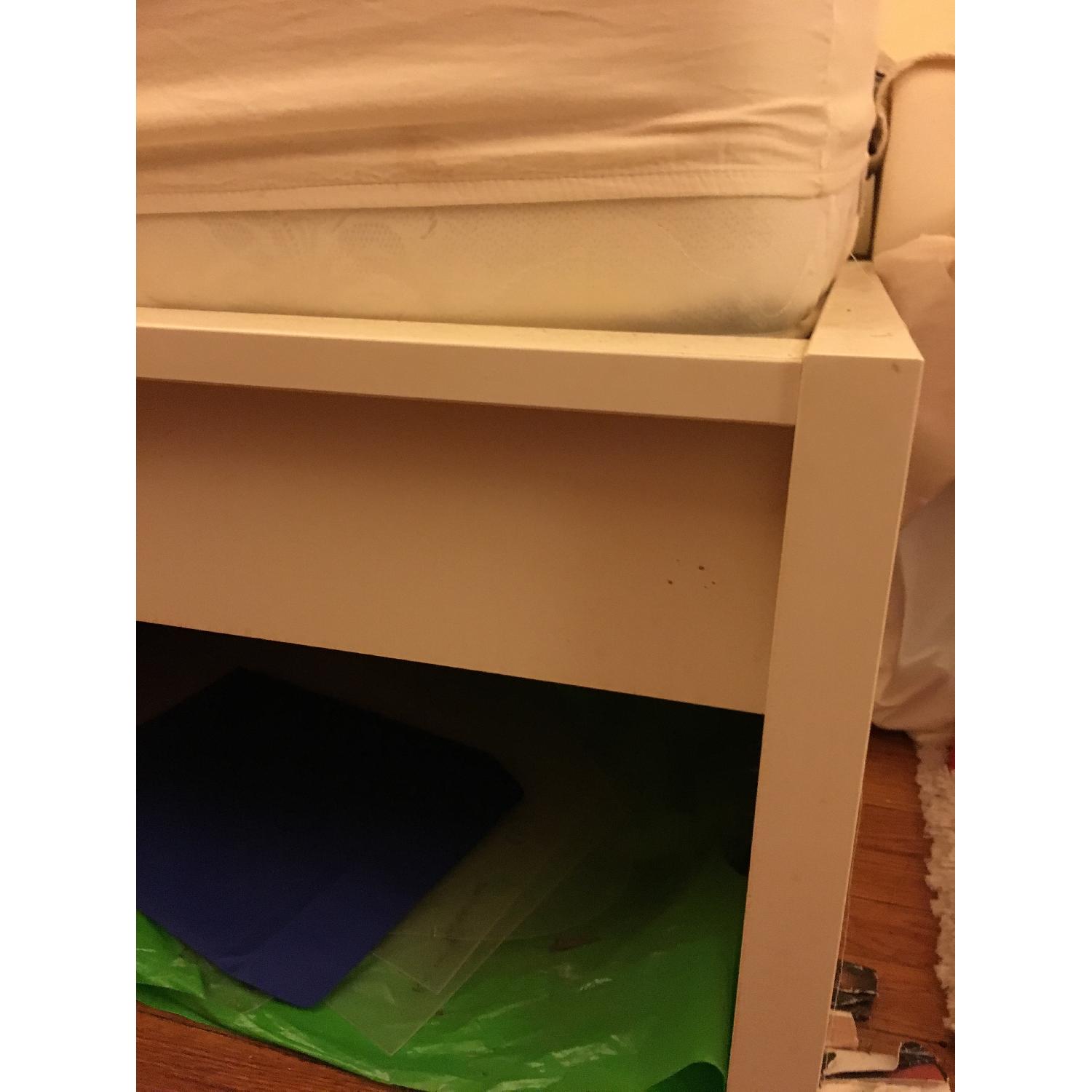 Ikea Malm King Size Bed Frame in White - image-6