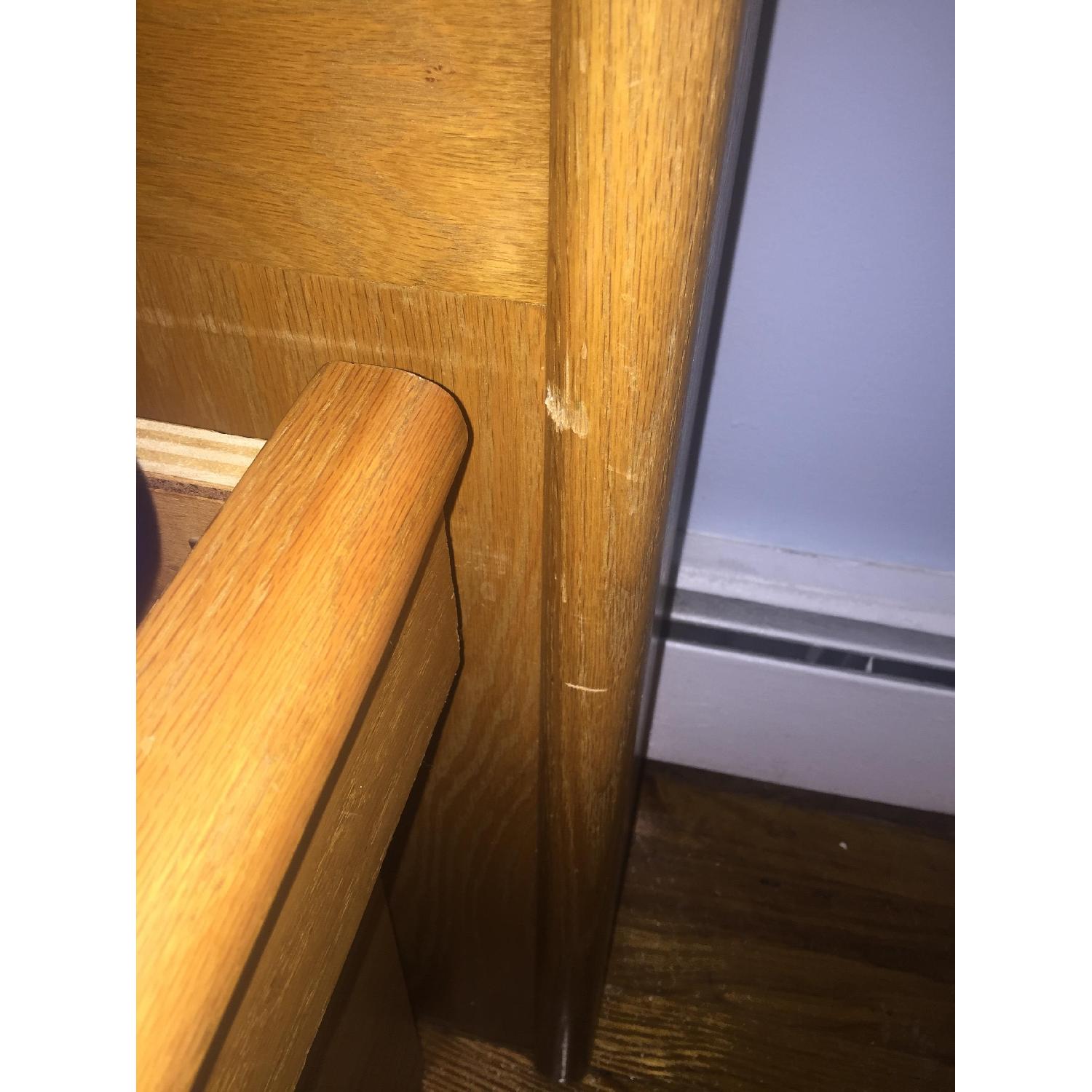 Full Size Platform Bed w/ Bookshelf Headboard - image-3