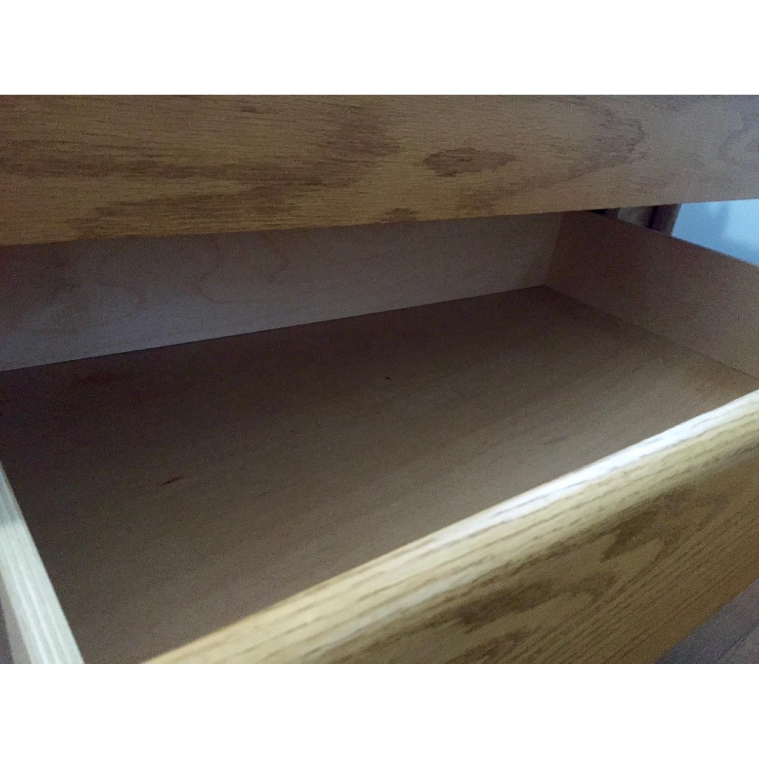 Full Size Platform Bed w/ Bookshelf Headboard - image-9