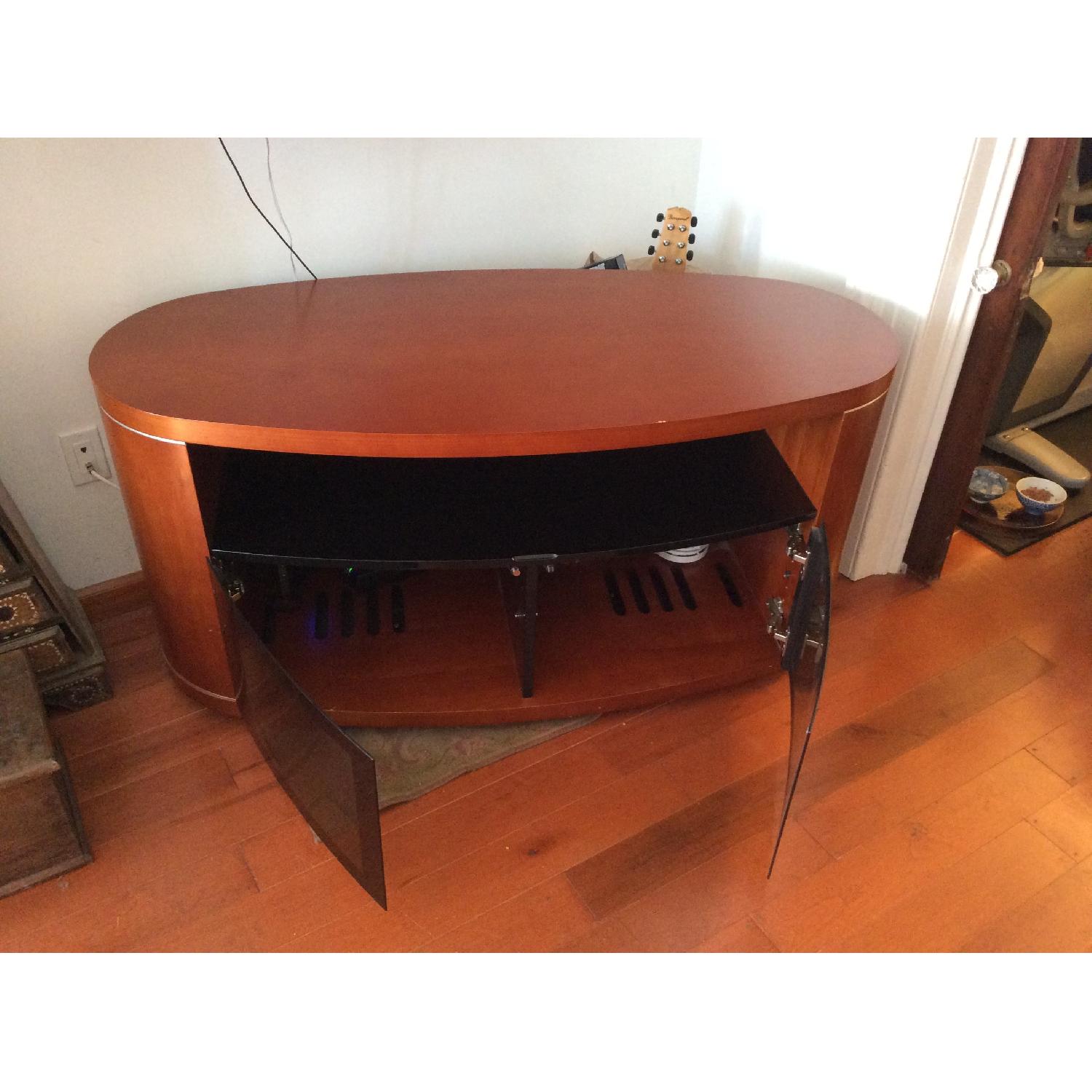 BDI Furniture Revo Double Wide Swivel TV Stand - image-2