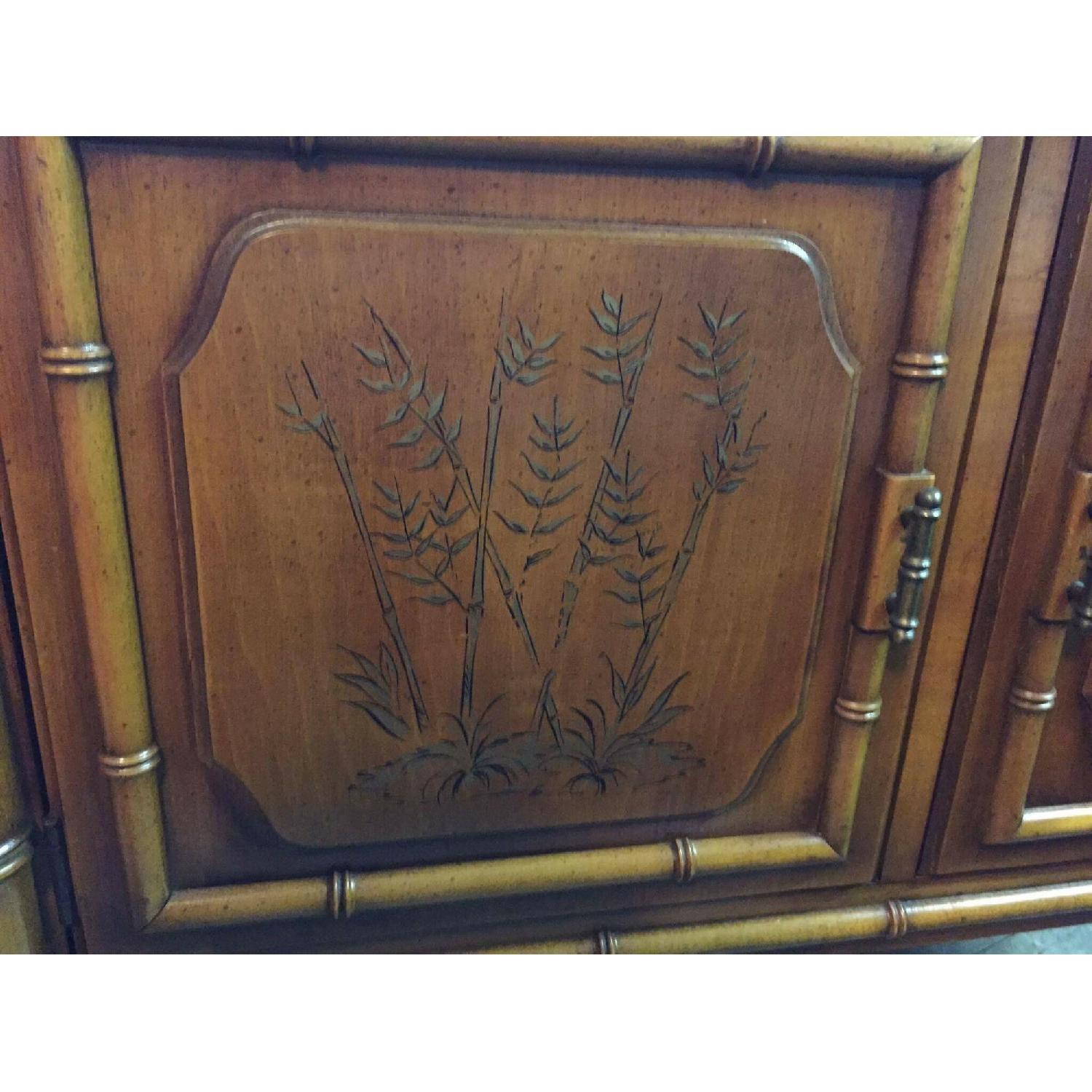 Aloha Furniture Drop Side Server/Cabinet/Bar Cart - image-8