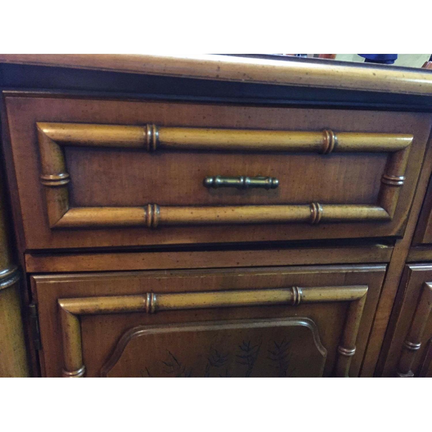 Aloha Furniture Drop Side Server/Cabinet/Bar Cart - image-10