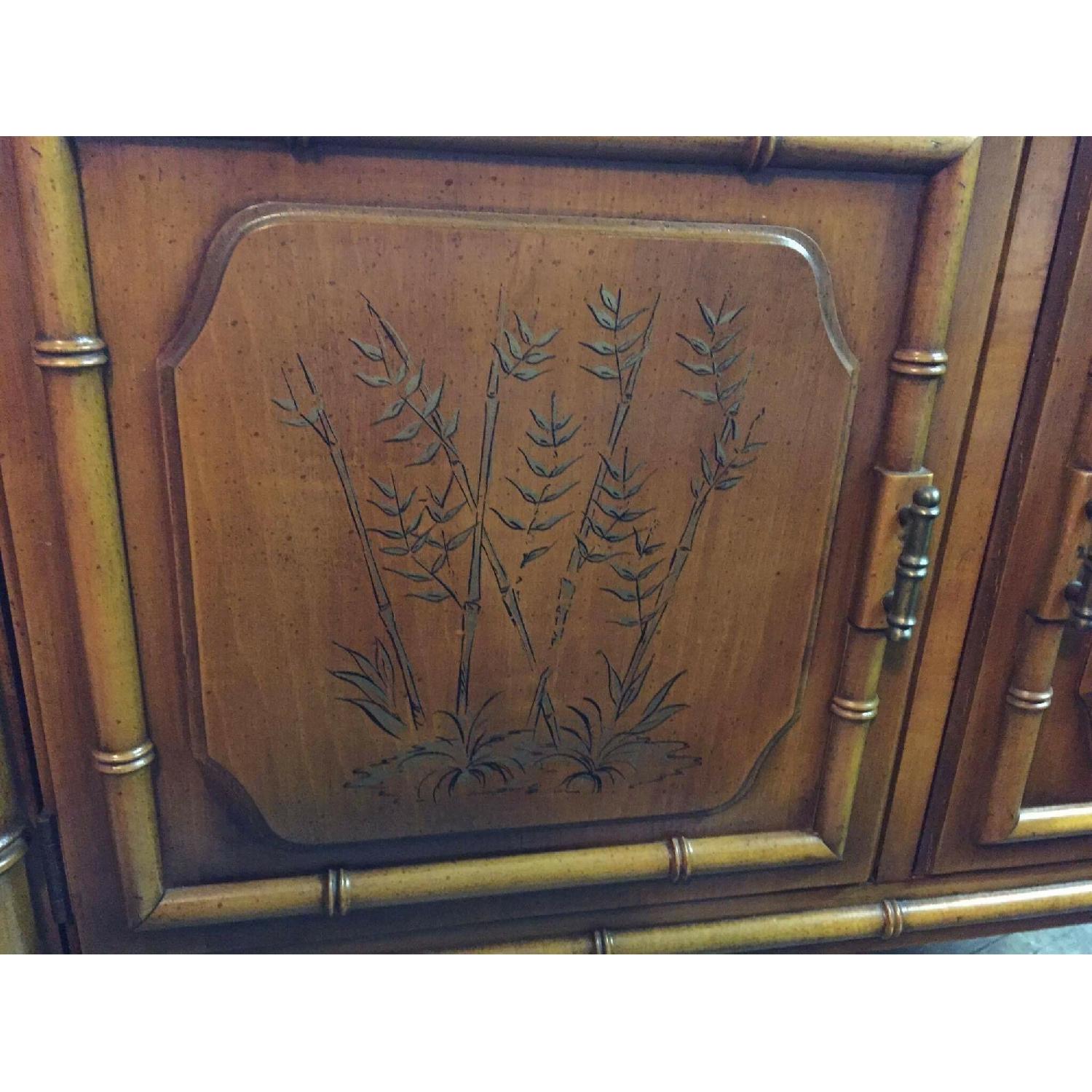 Aloha Furniture Drop Side Server/Cabinet/Bar Cart - image-11