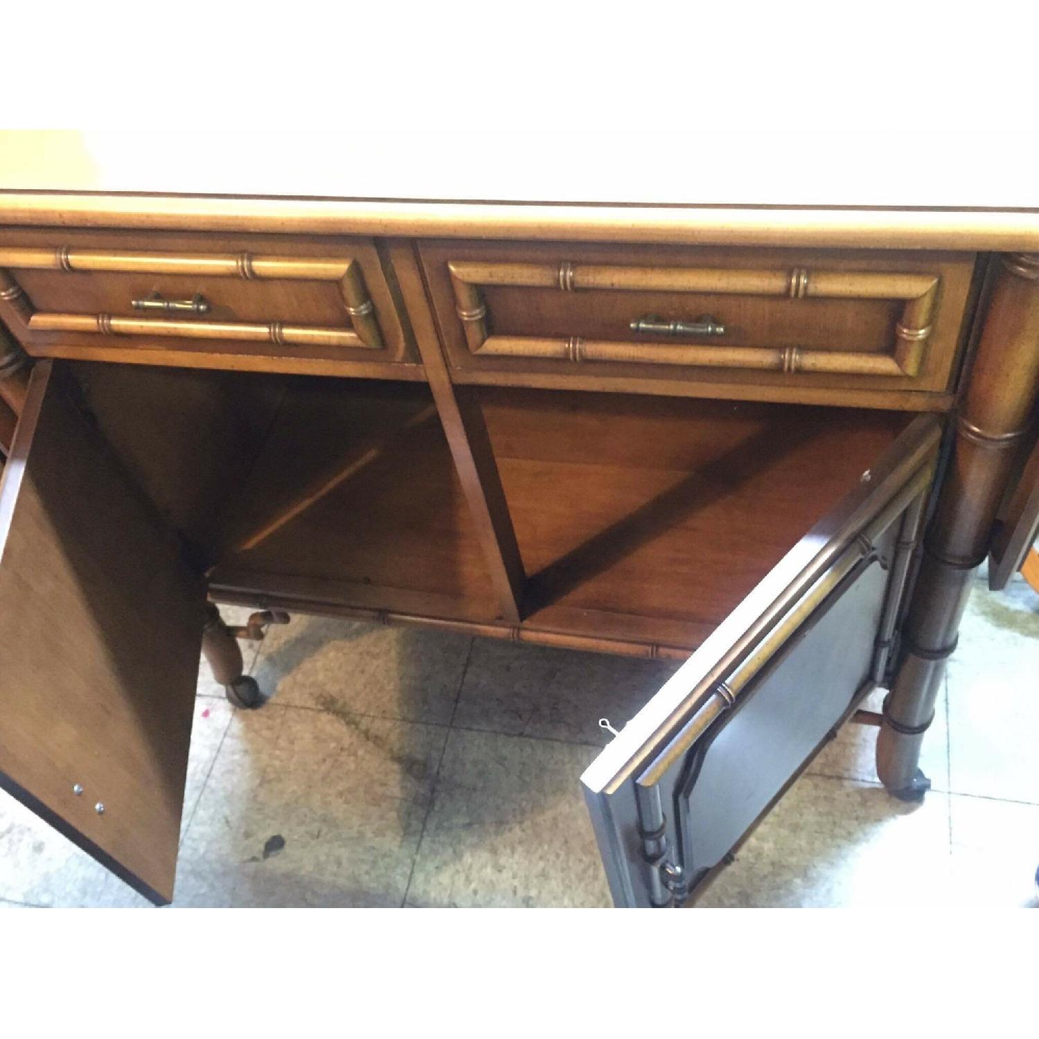 Aloha Furniture Drop Side Server/Cabinet/Bar Cart - image-13