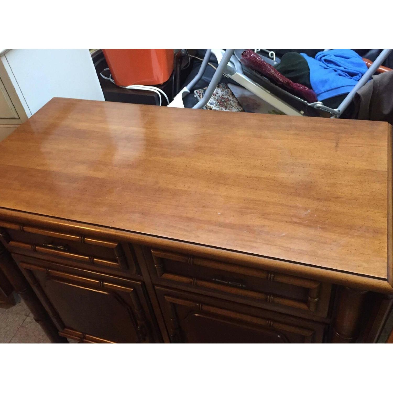 Aloha Furniture Drop Side Server/Cabinet/Bar Cart - image-16