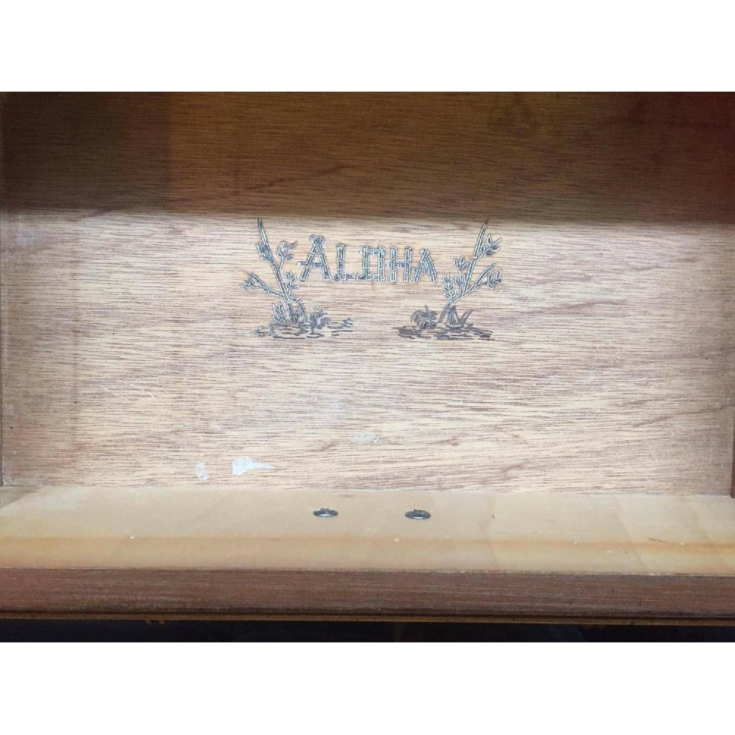 Aloha Furniture Drop Side Server/Cabinet/Bar Cart - image-19