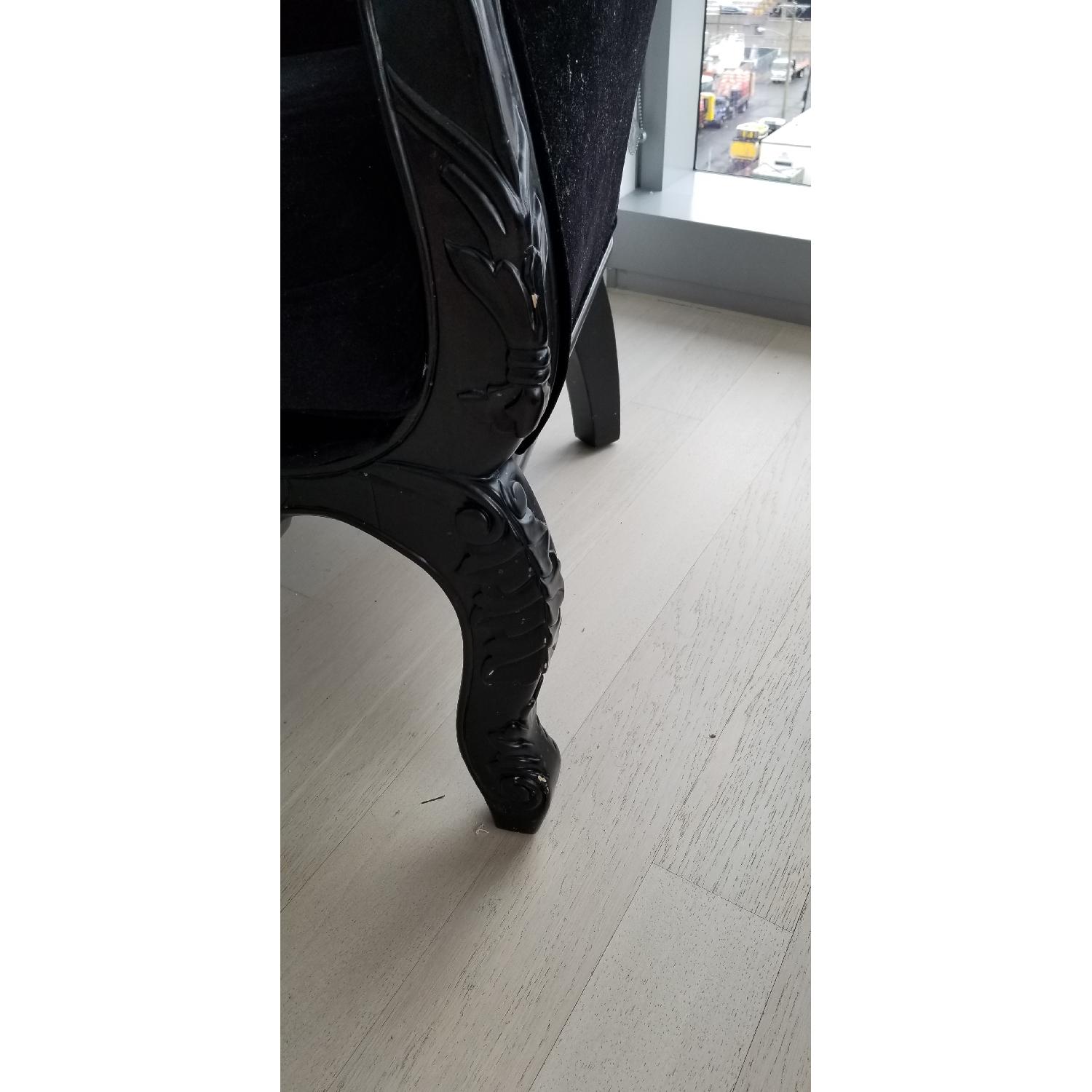 Modani Royal Black Throne Chair - image-3