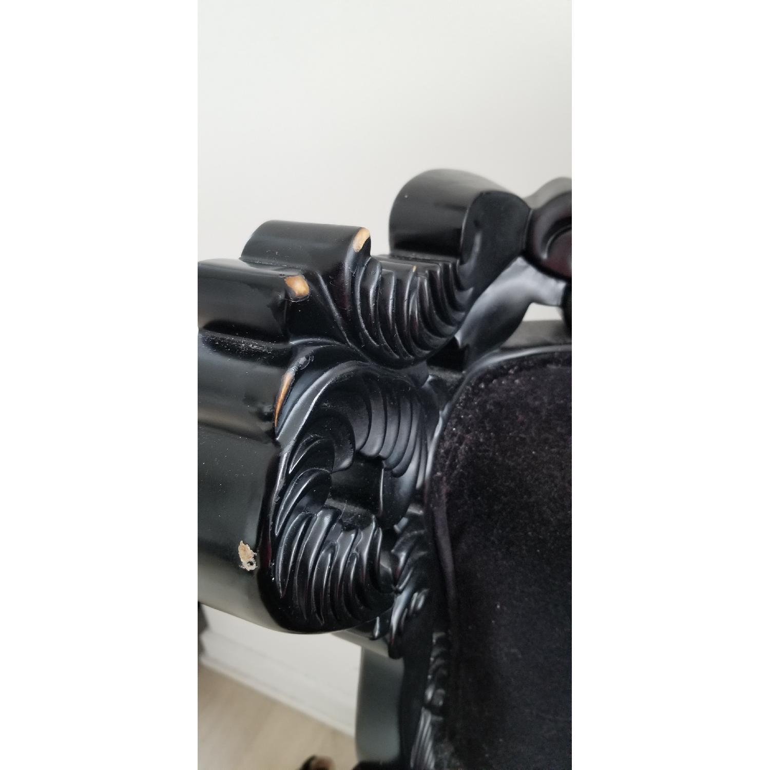 Modani Royal Black Throne Chair - image-5
