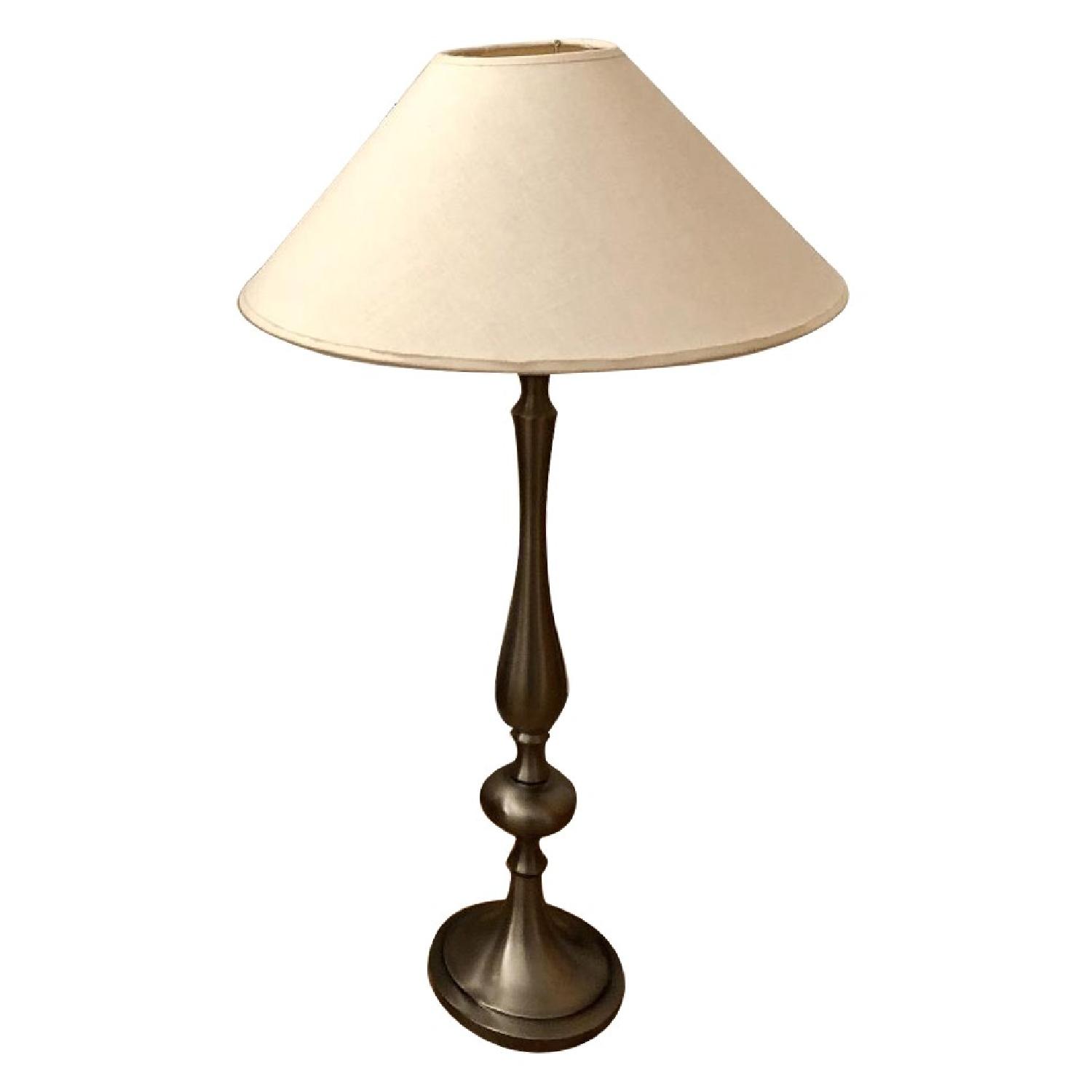 Pottery Barn Candlestick Table Lamps AptDeco