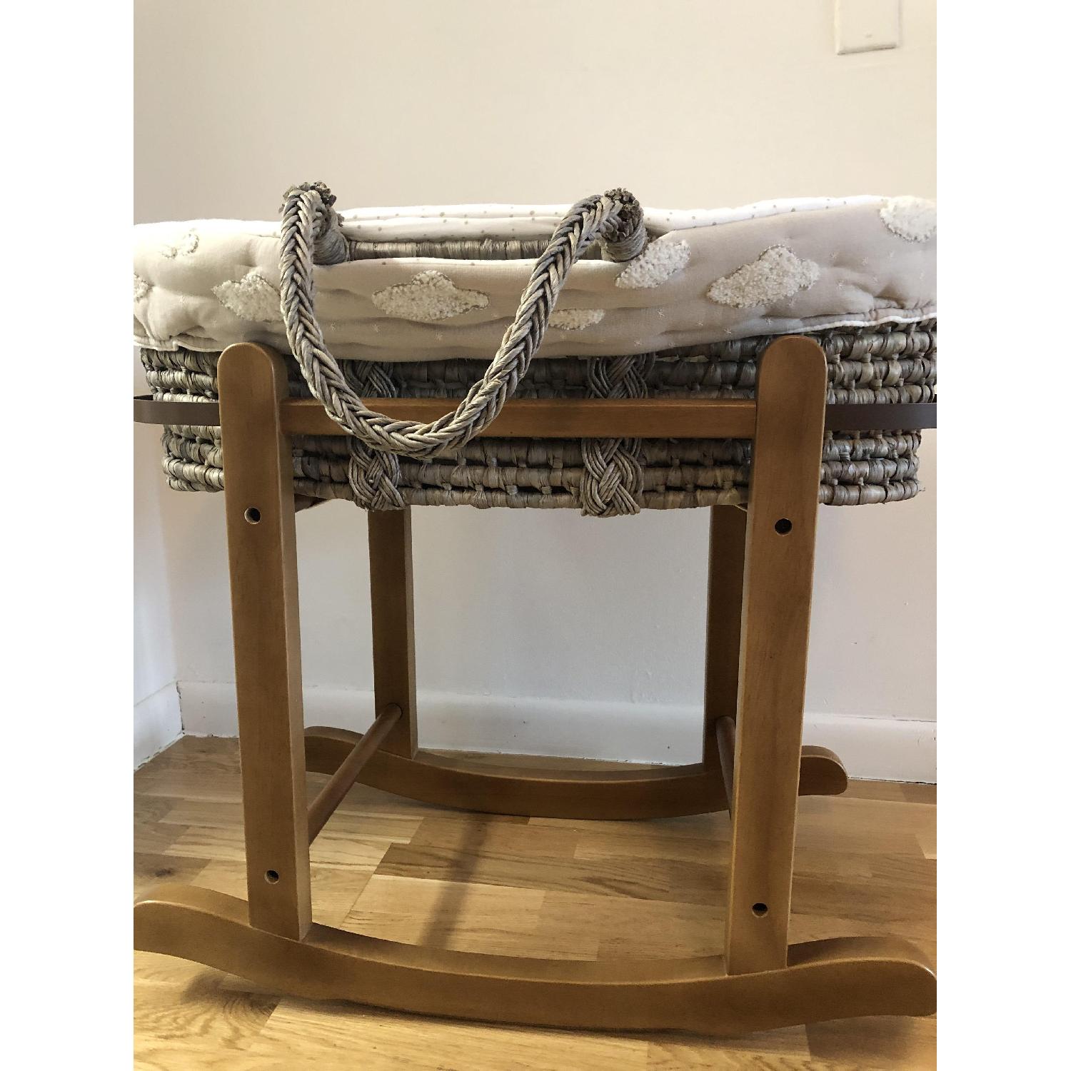 Restoration Hardware Baby Bassinet - image-1