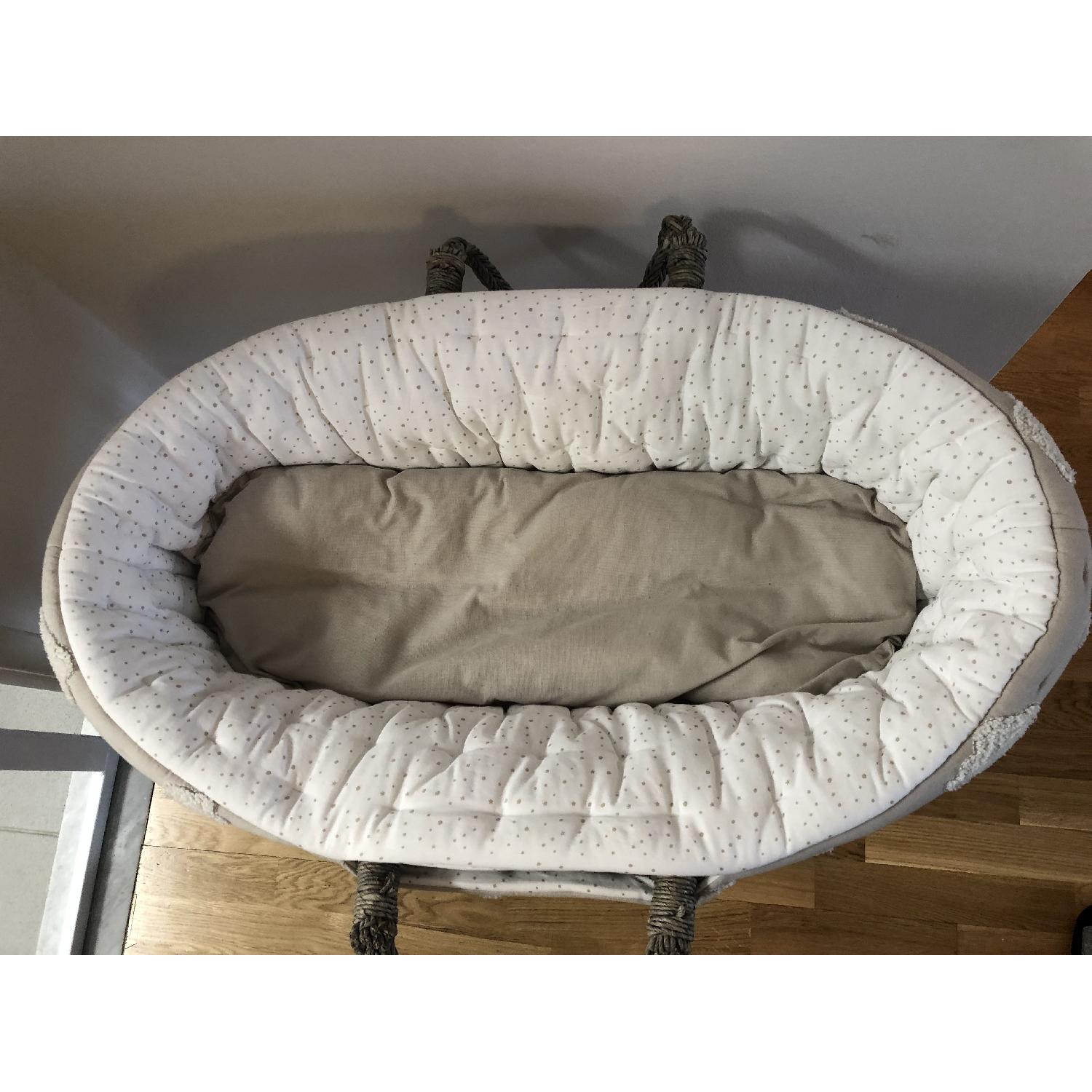 Restoration Hardware Baby Bassinet - image-4