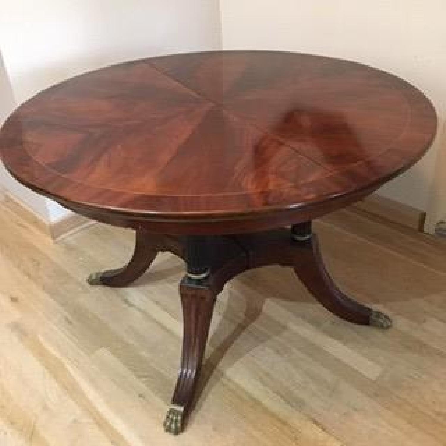 Antique Dining Table w/ Leaves - image-1