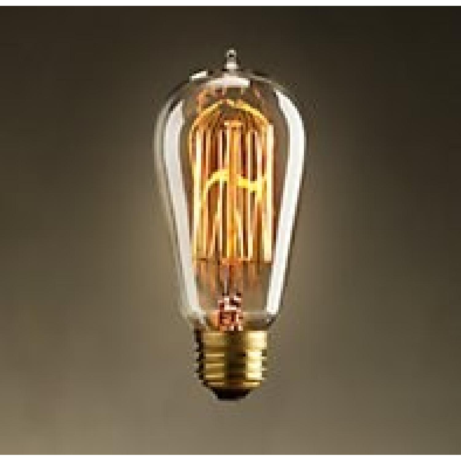 Restoration Hardware Pendant Lights w/ Bulbs - image-3