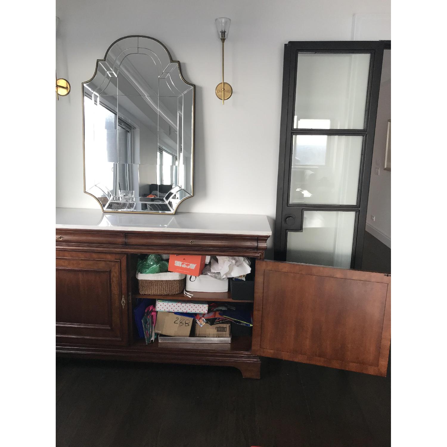 Curate Home Collection Marble Top Credenza - image-6